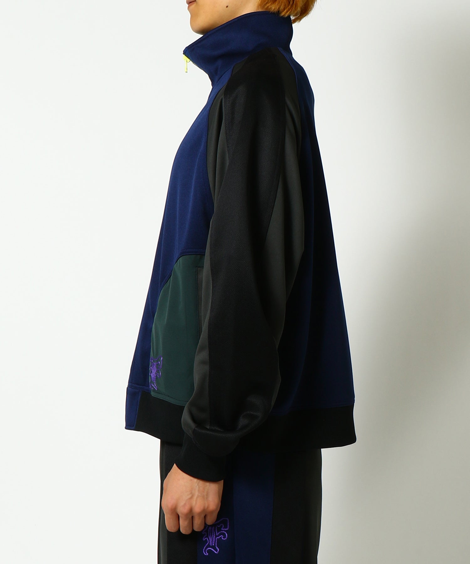 JERSEY TRACK JACKET