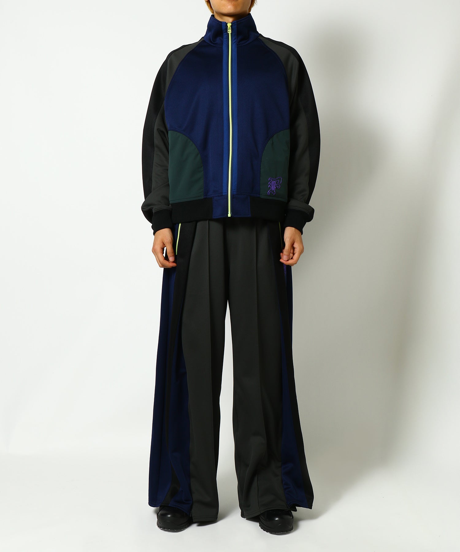 JERSEY TRACK JACKET