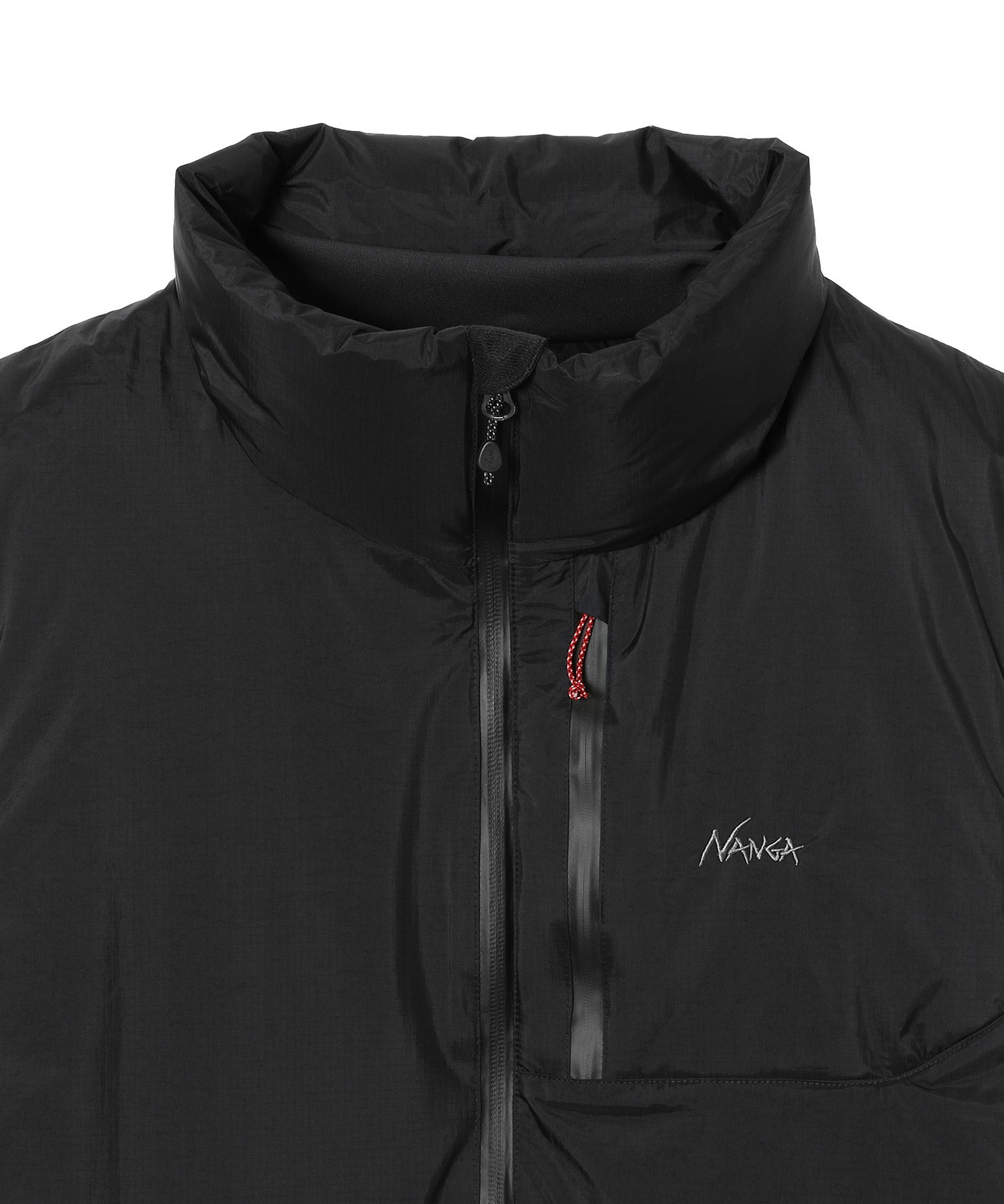 AURORA TEX STAND COLLAR DOWN VEST