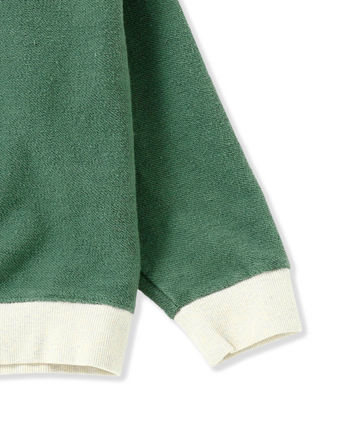 Asymmetric Switching Sweat Shirt