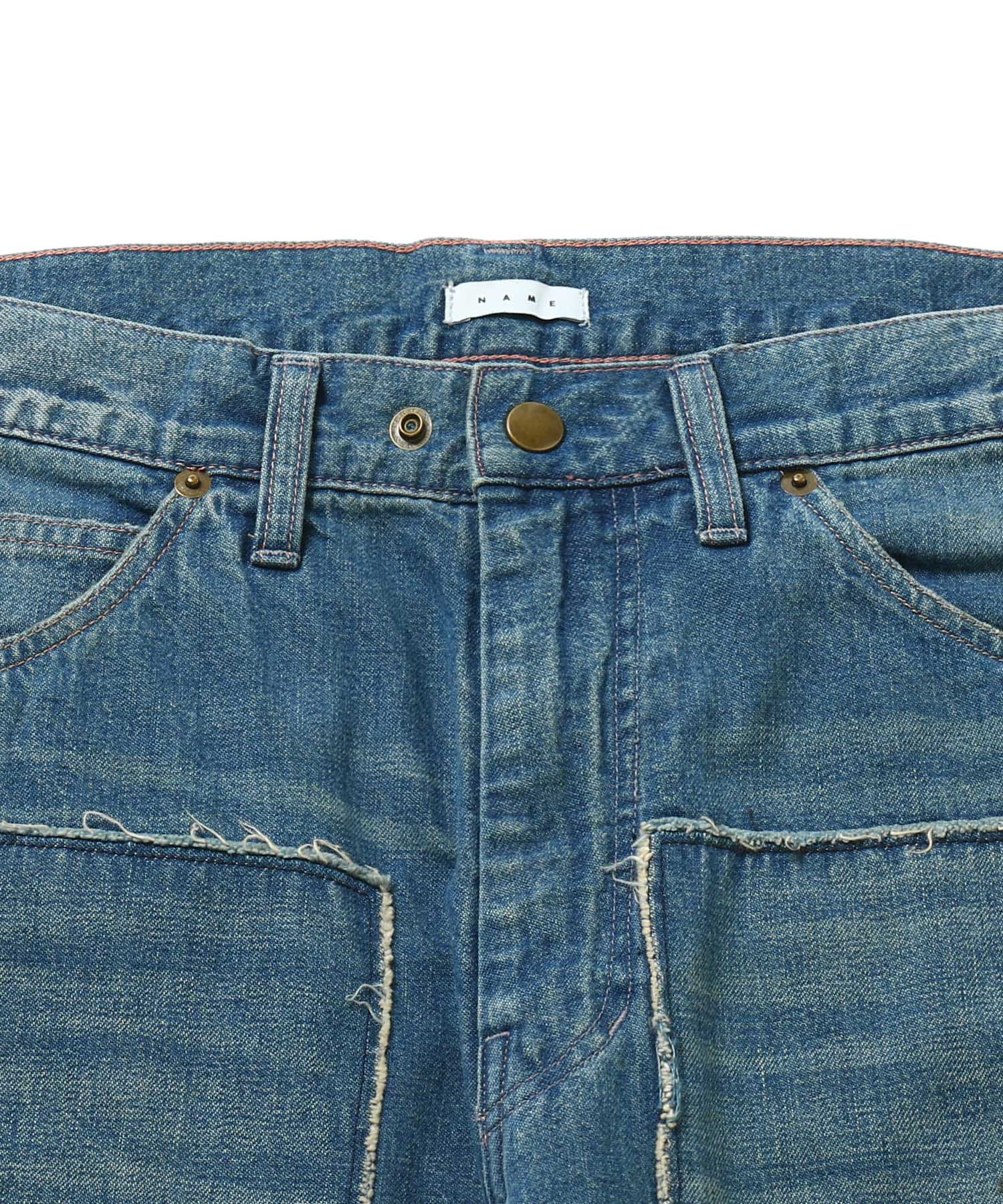 DENIM PAINTER PANTS with Kurry
