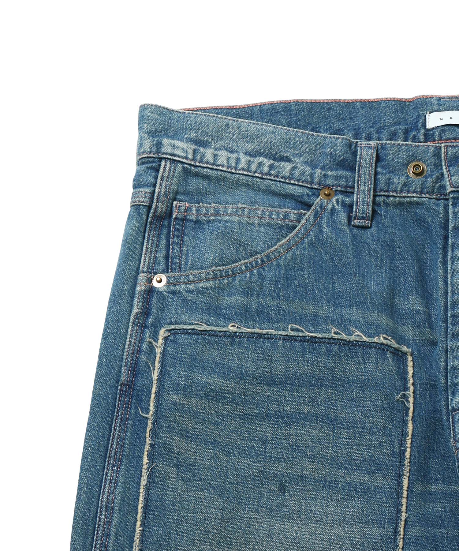 DENIM PAINTER PANTS with Kurry