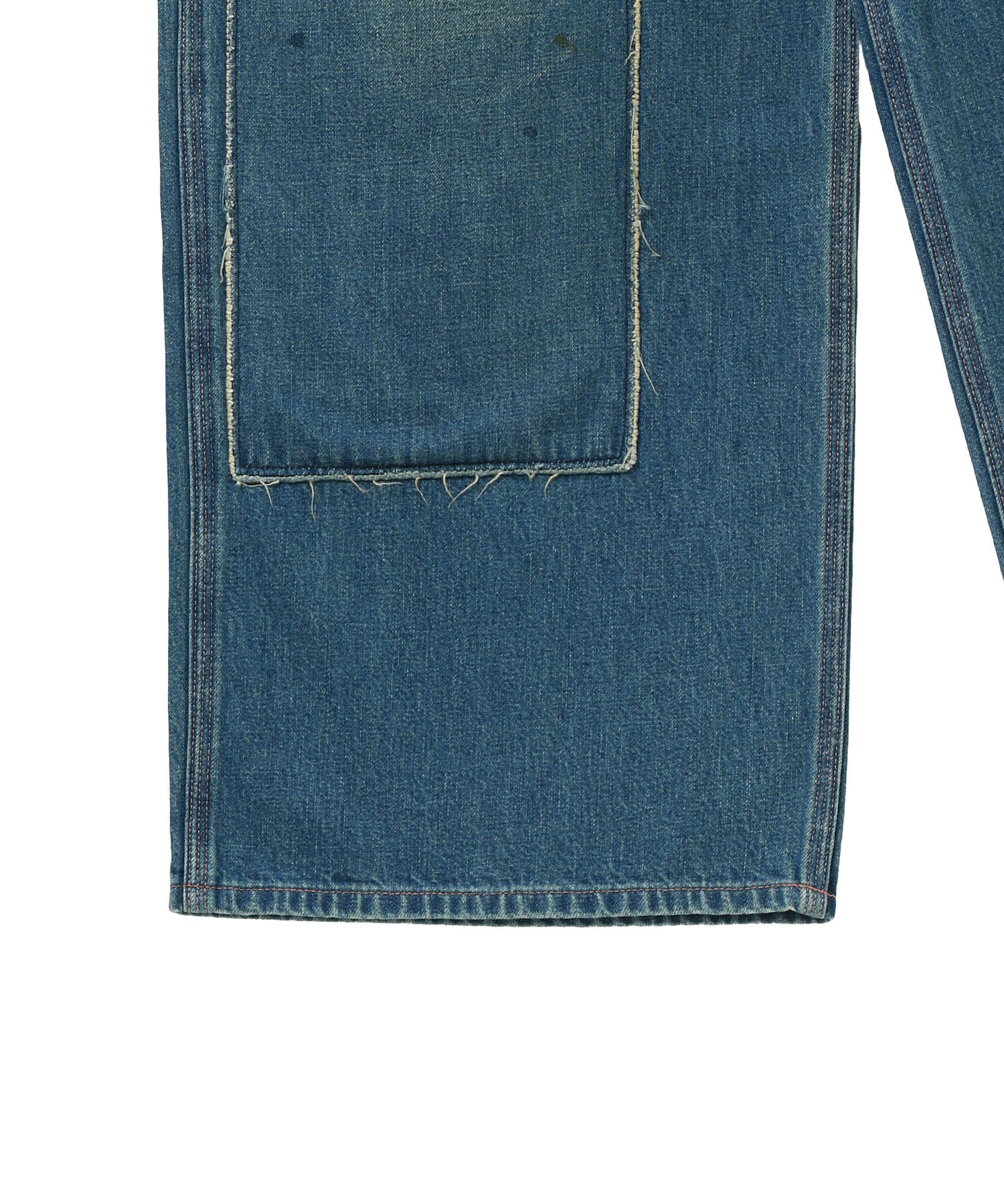 DENIM PAINTER PANTS with Kurry