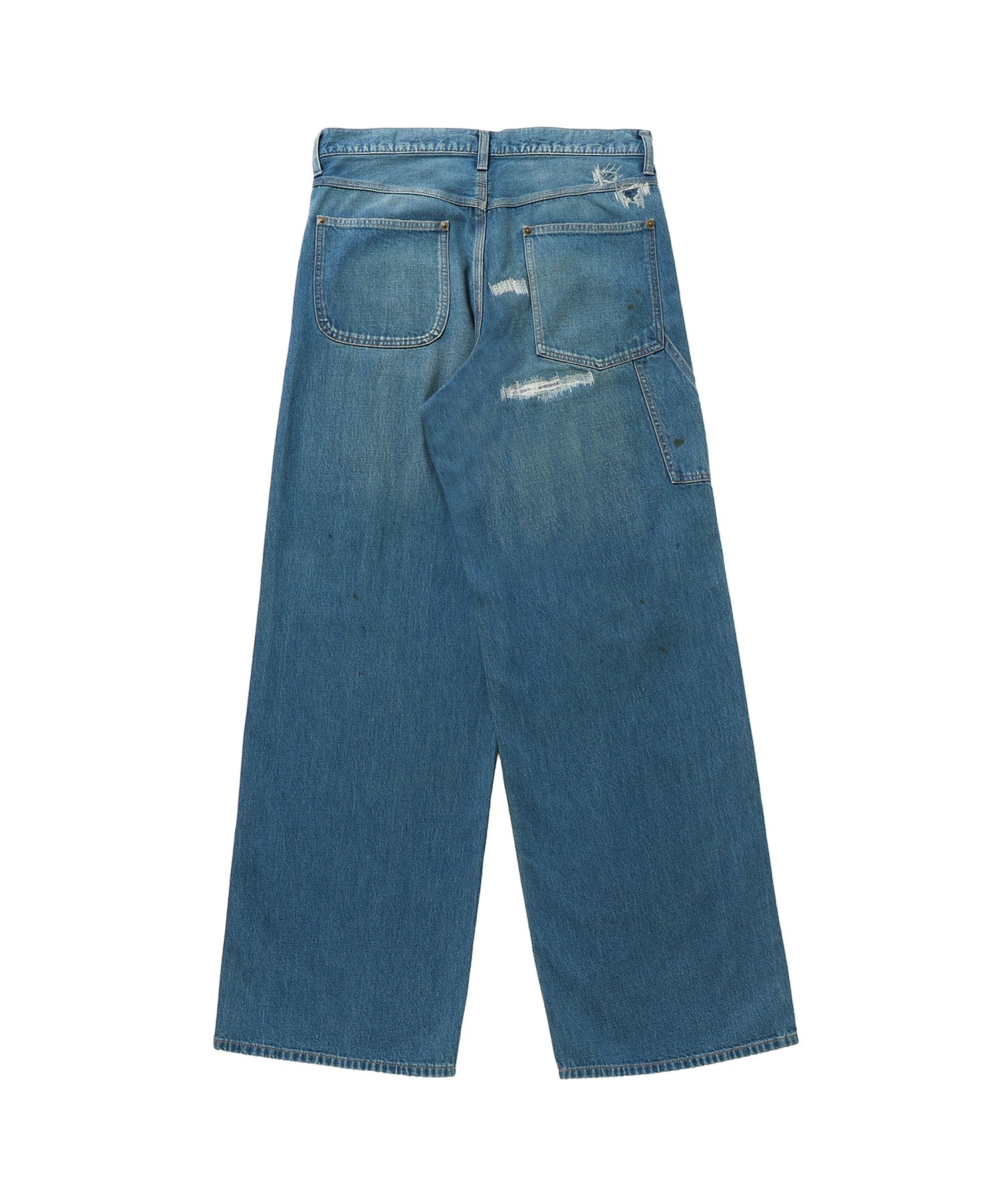 DENIM PAINTER PANTS with Kurry