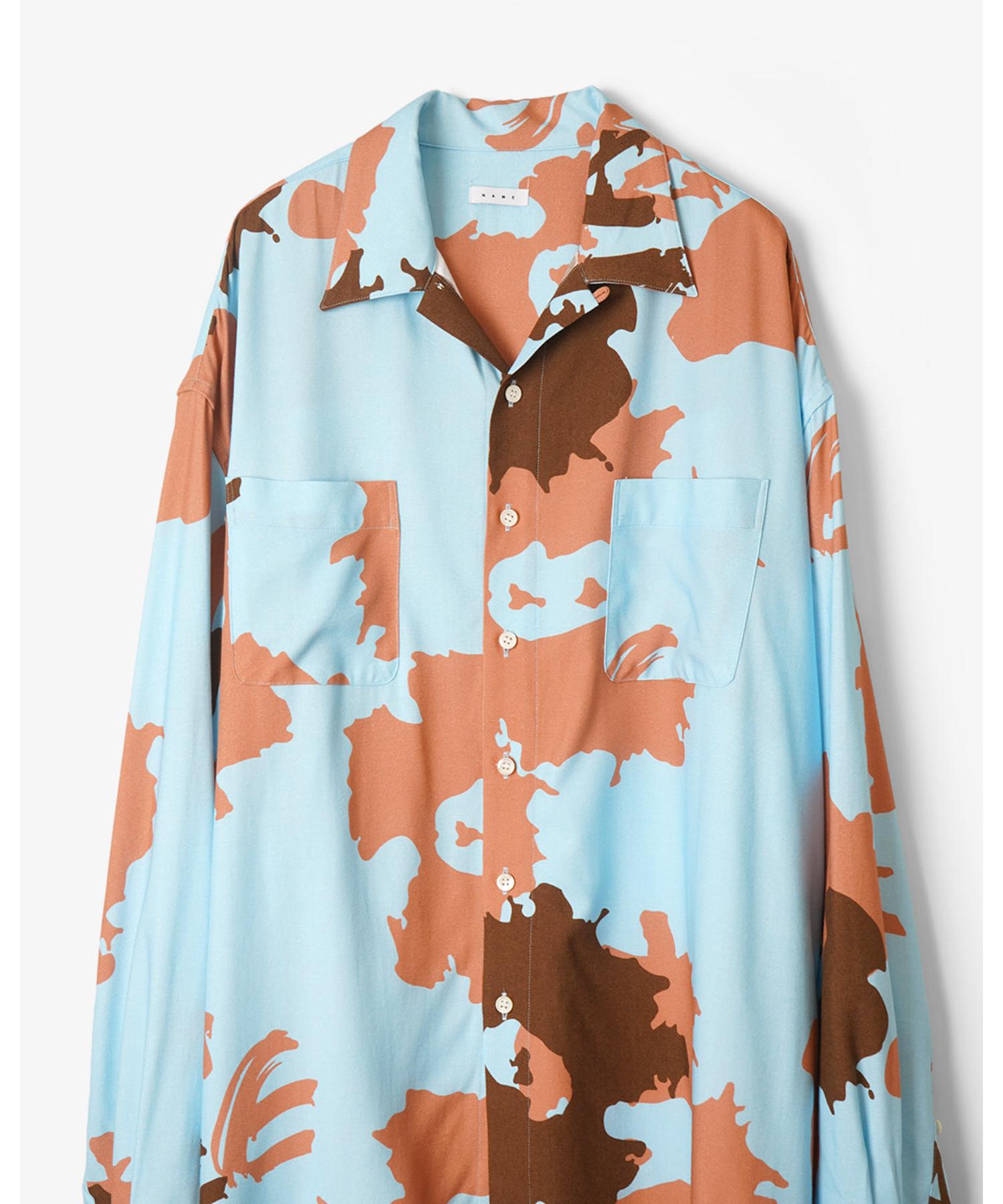 JAGUAR FLOWER RAYON SHIRT