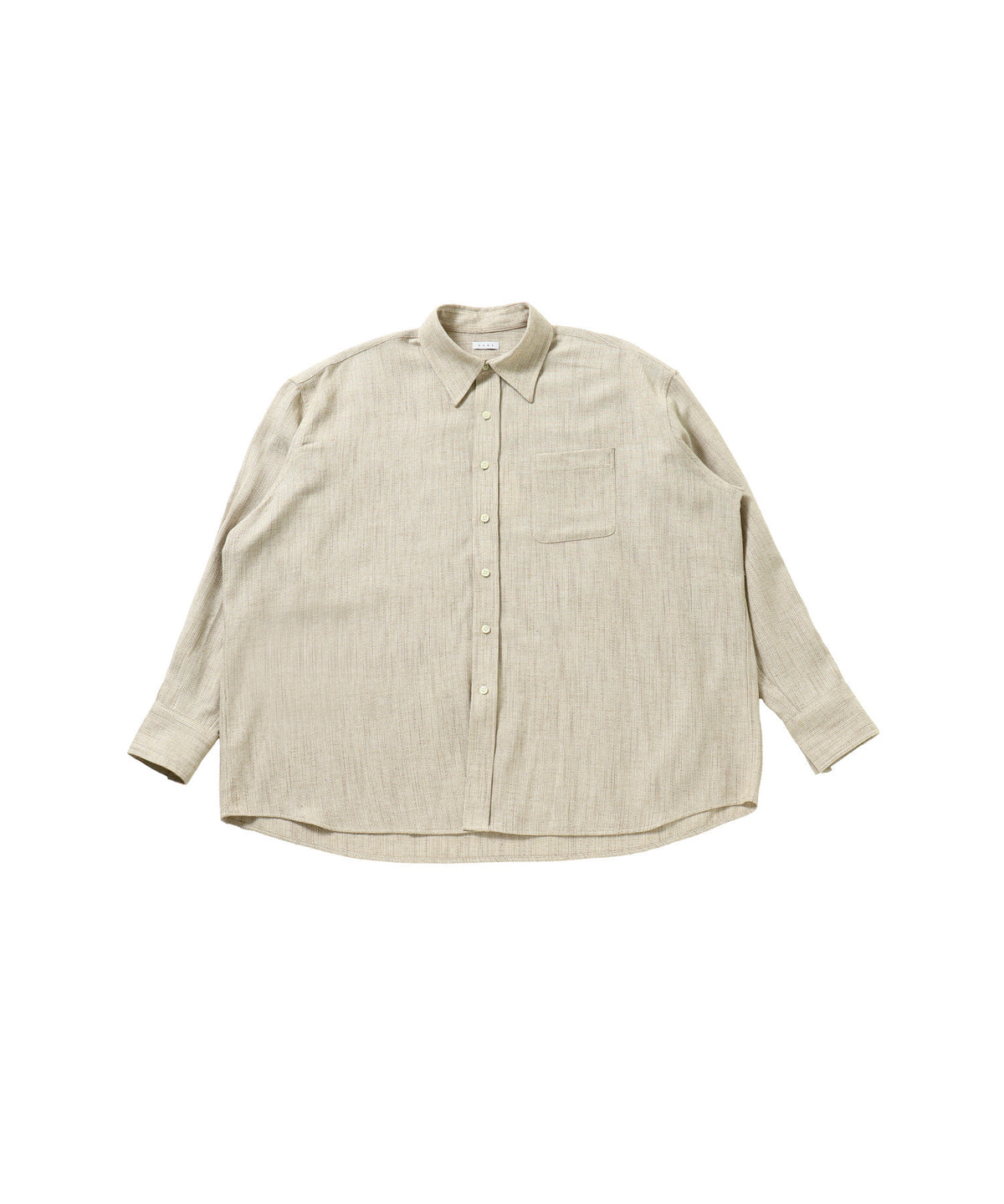 COTTON LINEN REGULAR SHIRT