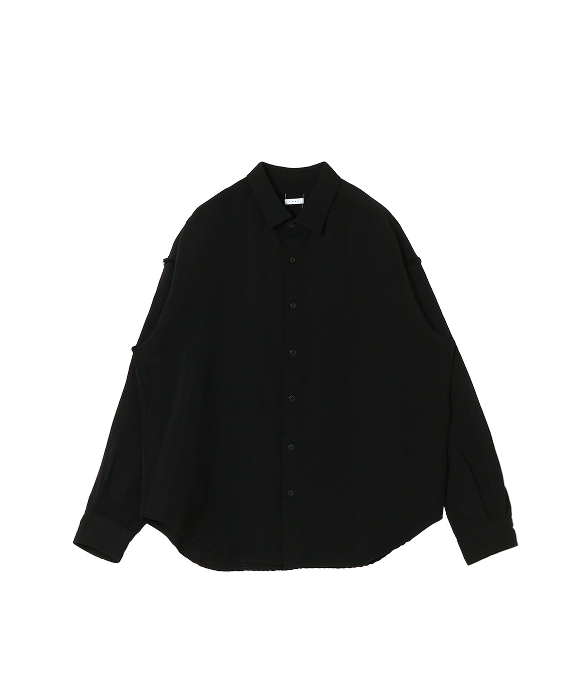 WOOL/LINEN WIDE SHIRT