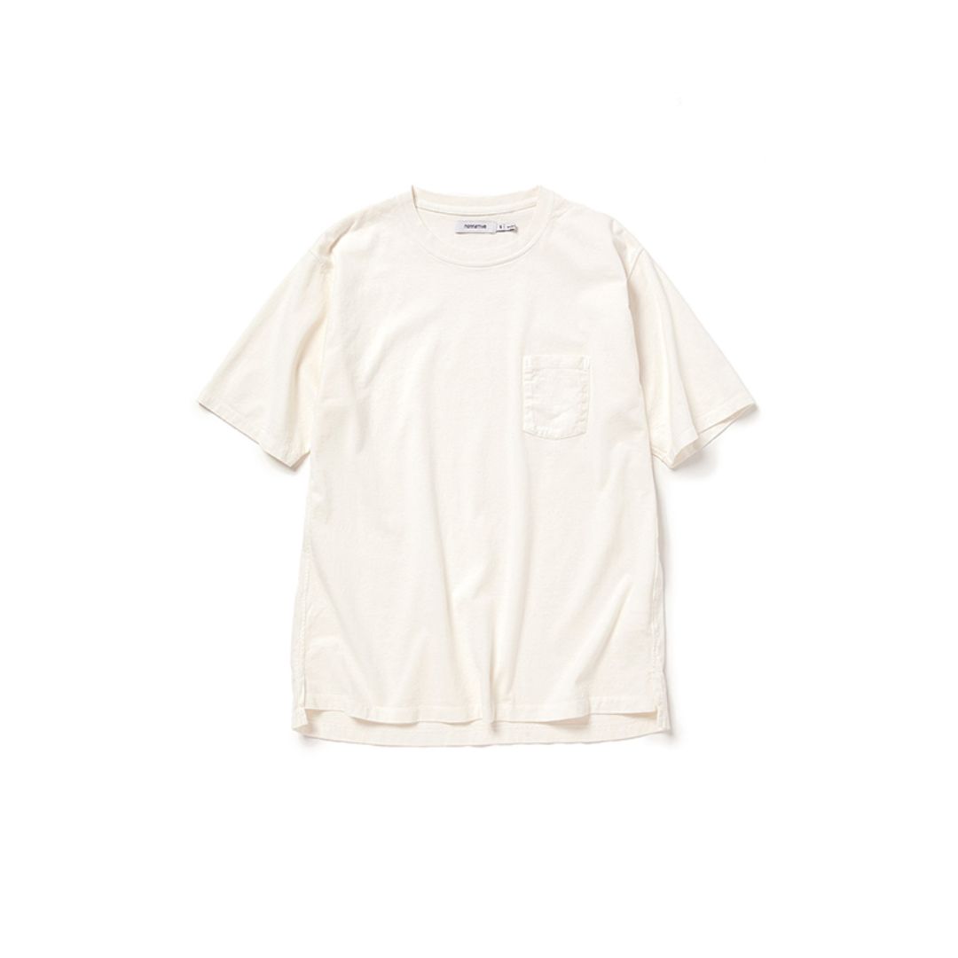 DWELLER S/S TEE COTTON JERSEY OVERDYED