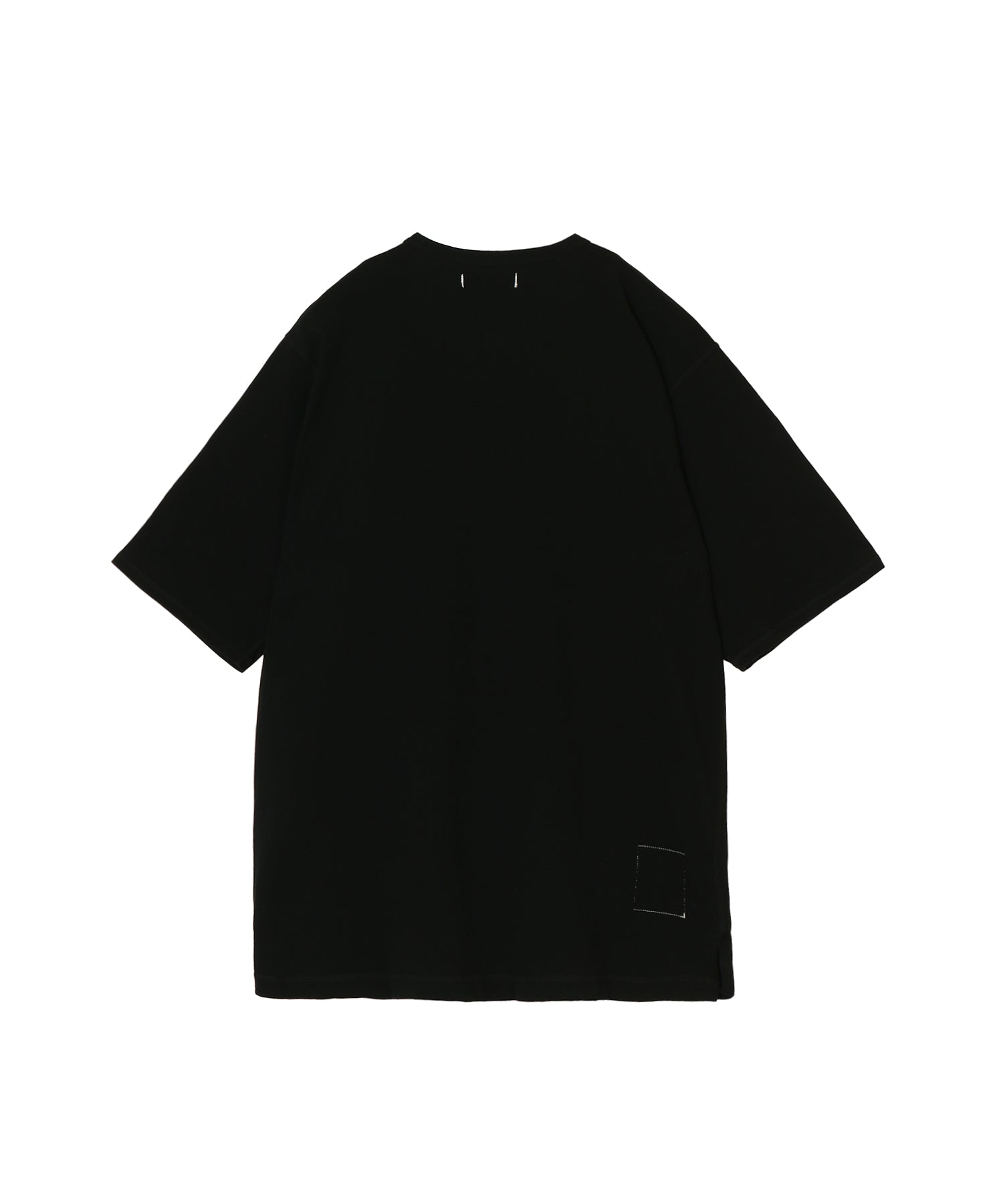 DWELLER S/S HENRY NECK TEE COTTON JERSEY