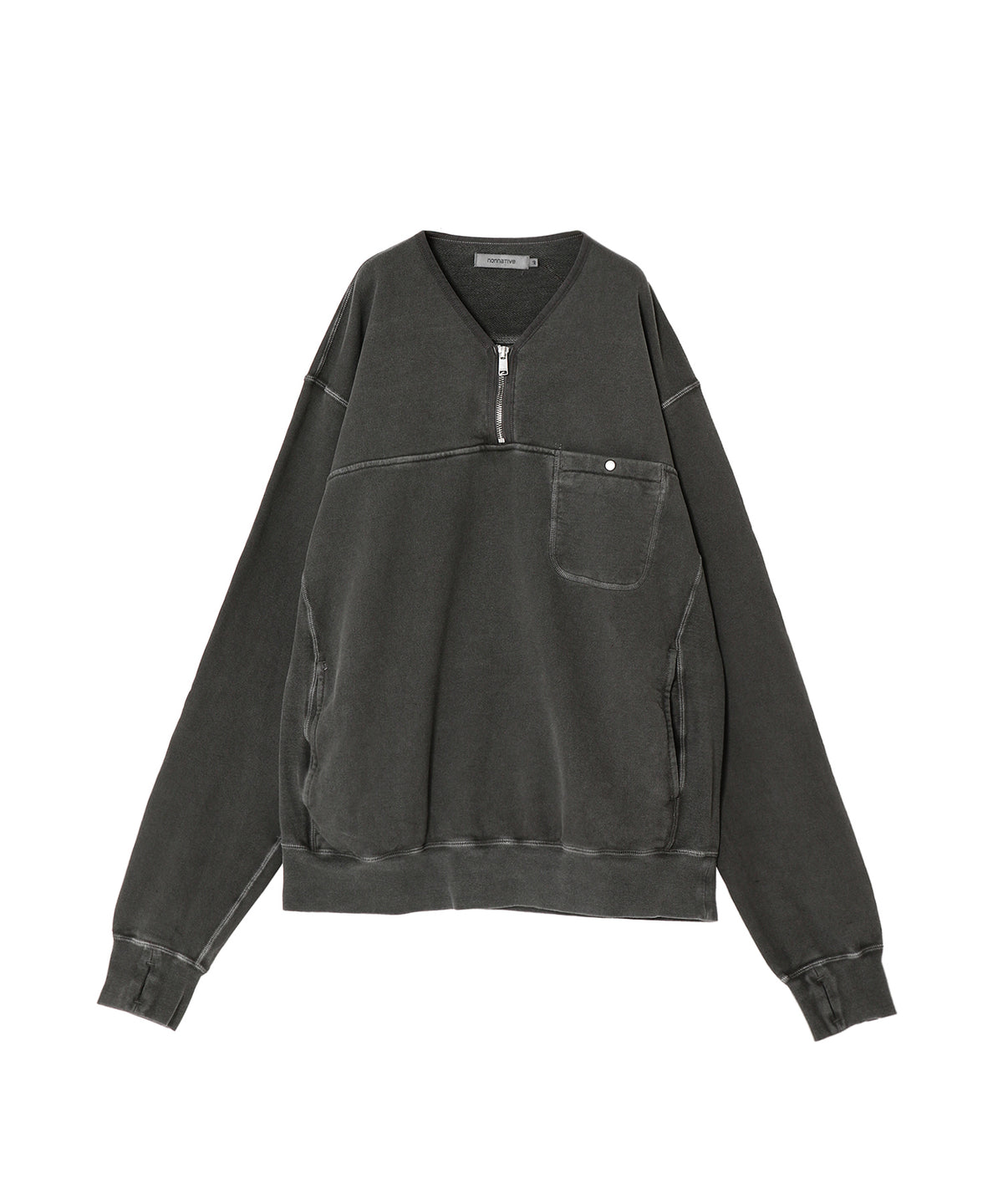 HIKER HALF ZIP PULLOVER COTTON