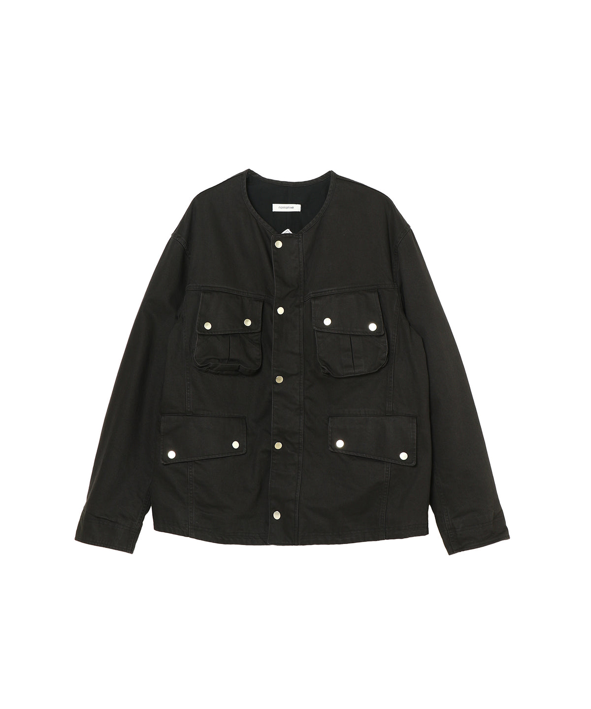 RIDER JACKET COTTON DRILL PIGMENT DYE WITH WINDSTOPPER