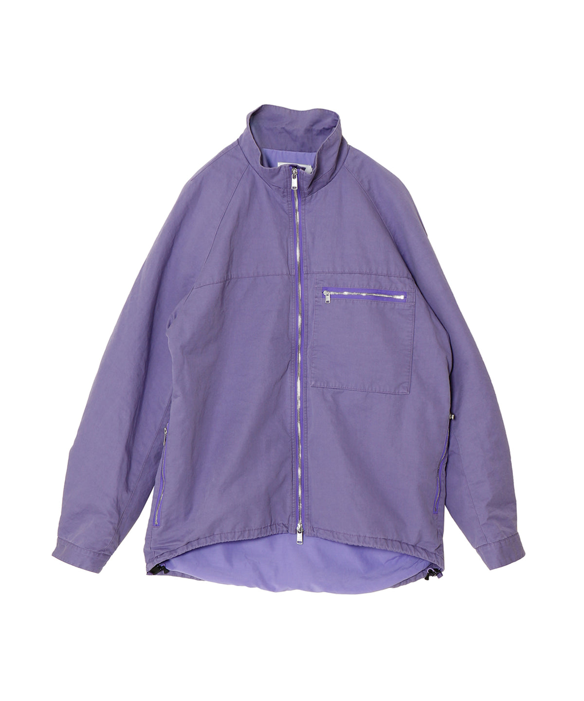 HIKER FULL ZIP JACKET C/Li TWILL PIGMENT DYE WITH WINDSTOPPER(R)