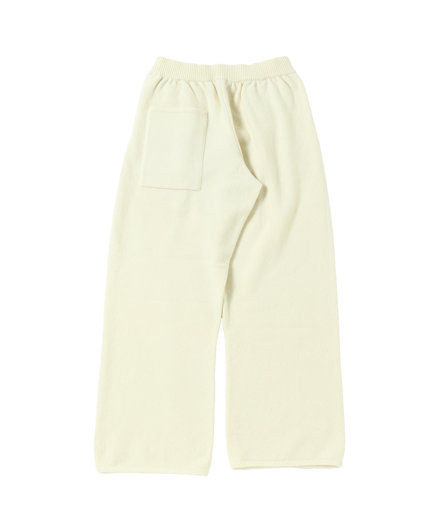 WOOL CASHMERE SILK | TUCKED STRAIGHT PANTS