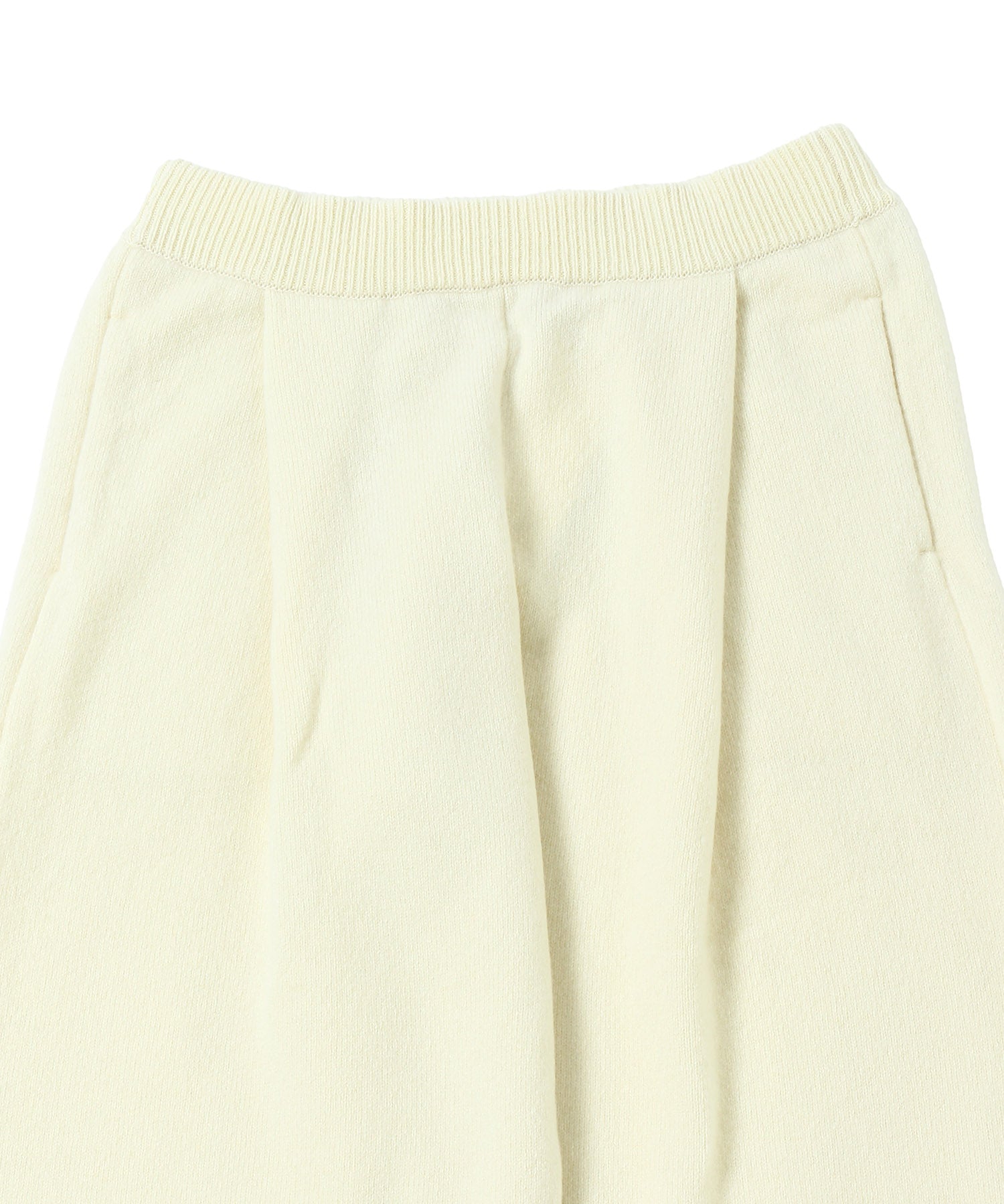 WOOL CASHMERE SILK | TUCKED STRAIGHT PANTS