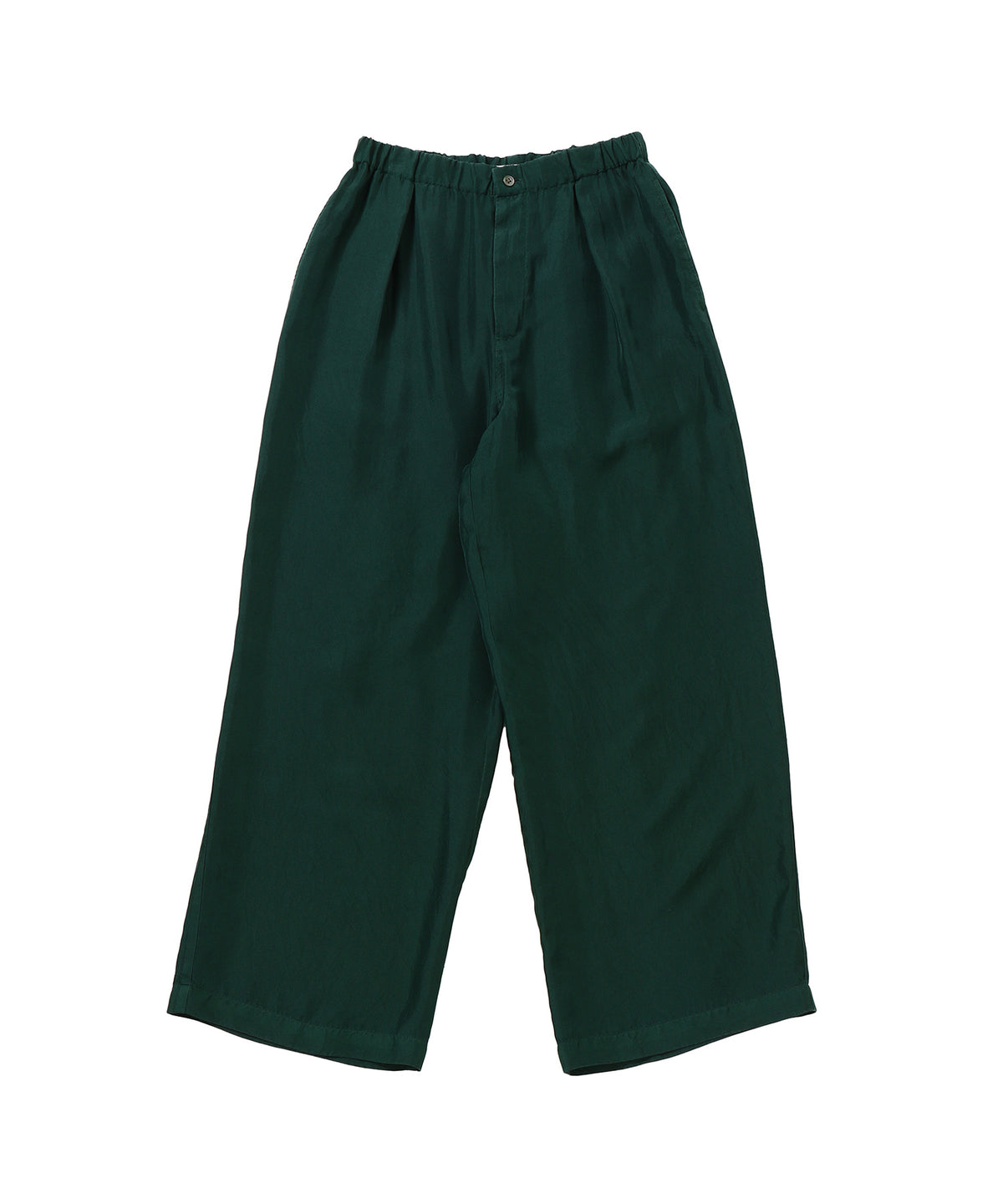 NATURAL DYED SILK TWILL | EASY WIDE PANTS