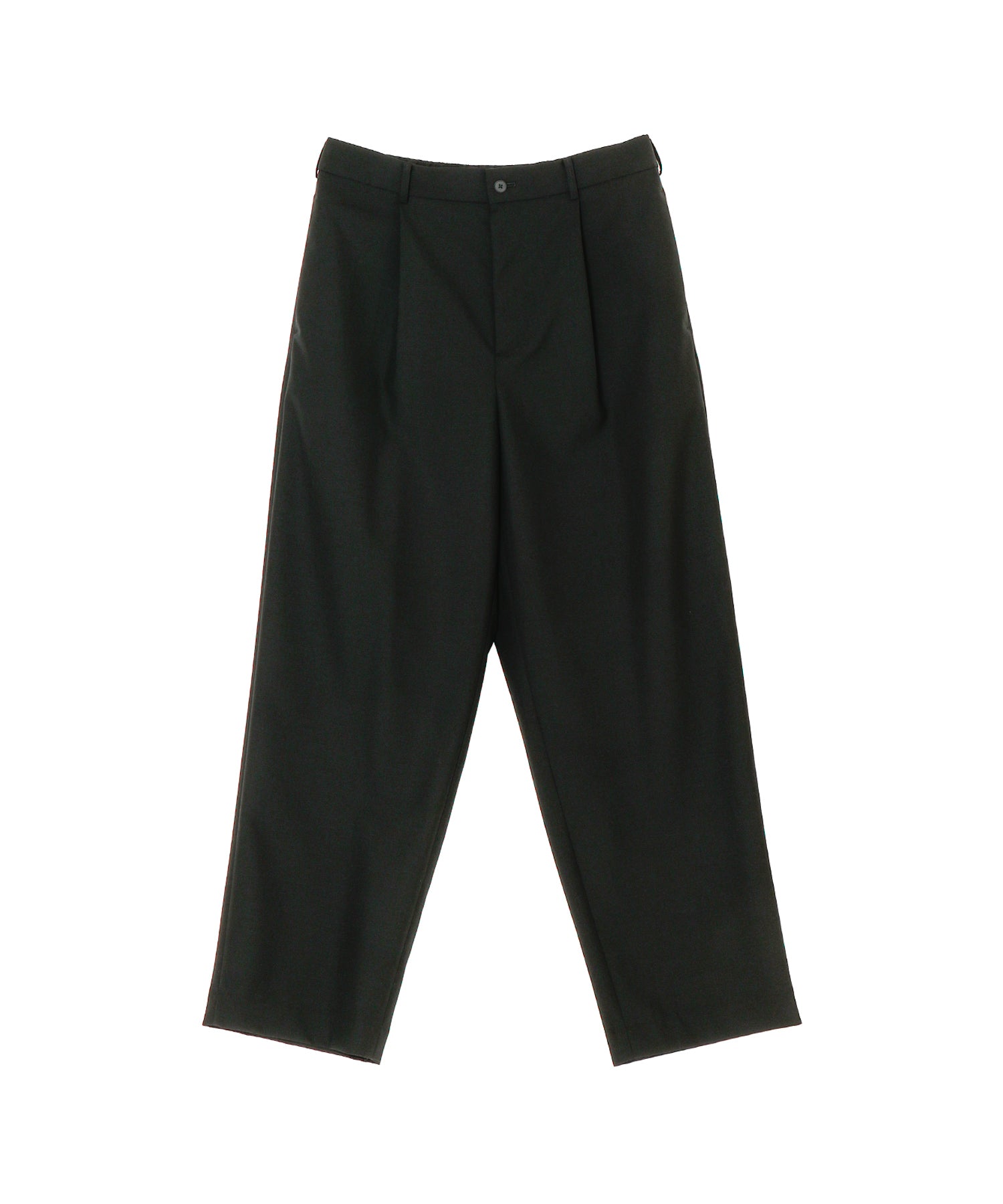美品 ATON WOOL TROPICAL LOOSE FIT PANTS Wool Tropical Loose Fit Pants - ATON (エイトン) - bottom (ボトムス