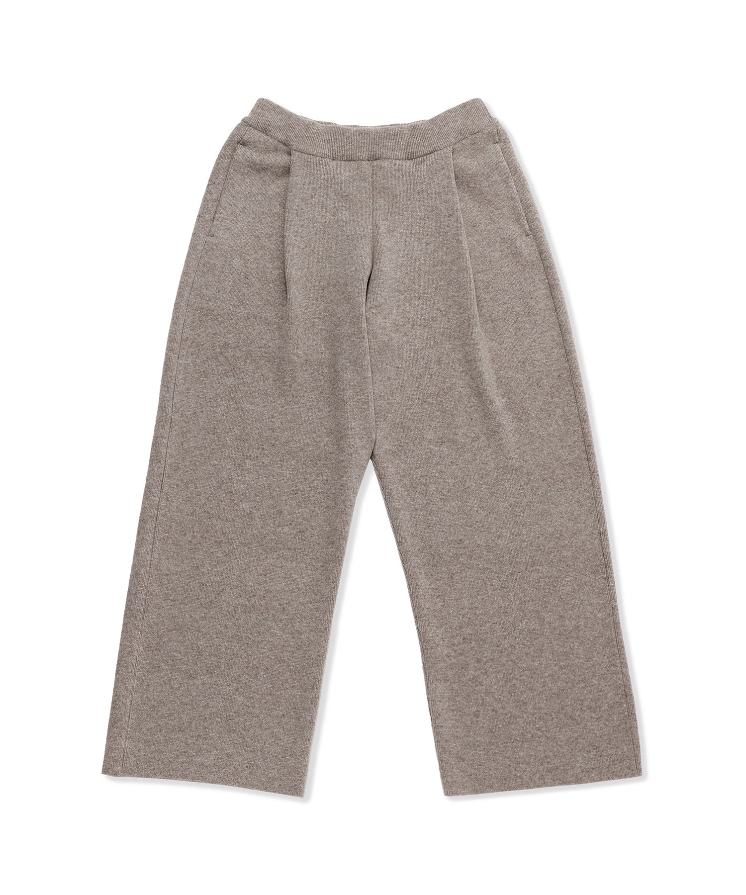 WOOL CASHMERE SILK | STRAIGHT EASY PANTS