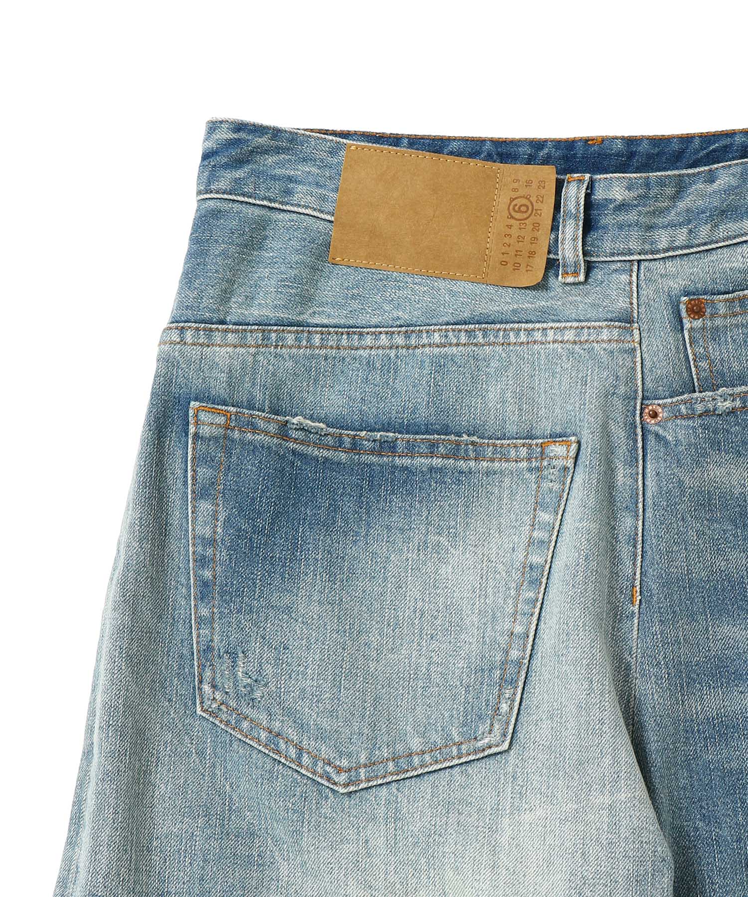 Pants 5 Pockets ツイストワイドレッグジーンズ