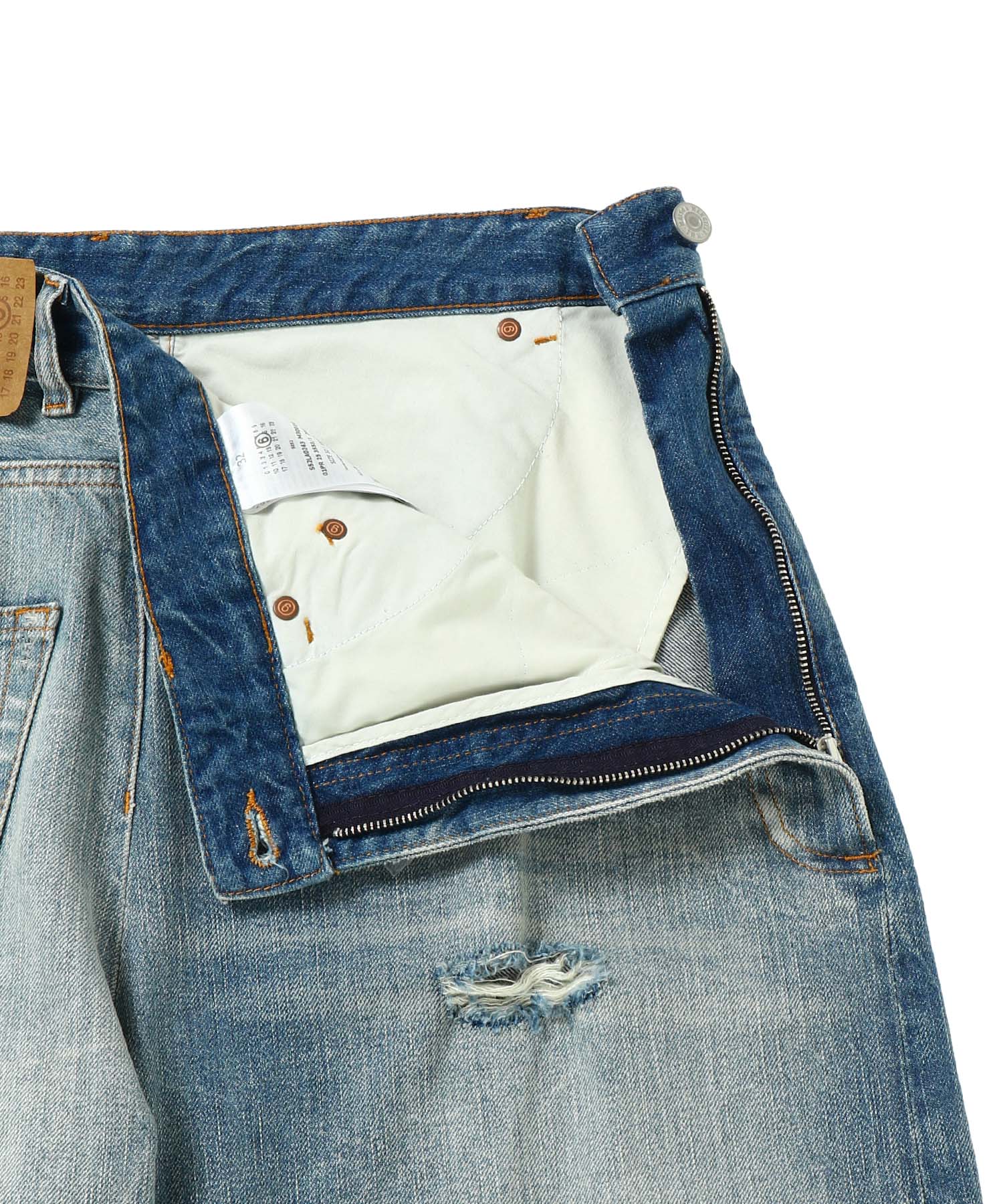 Pants 5 Pockets ツイストワイドレッグジーンズ