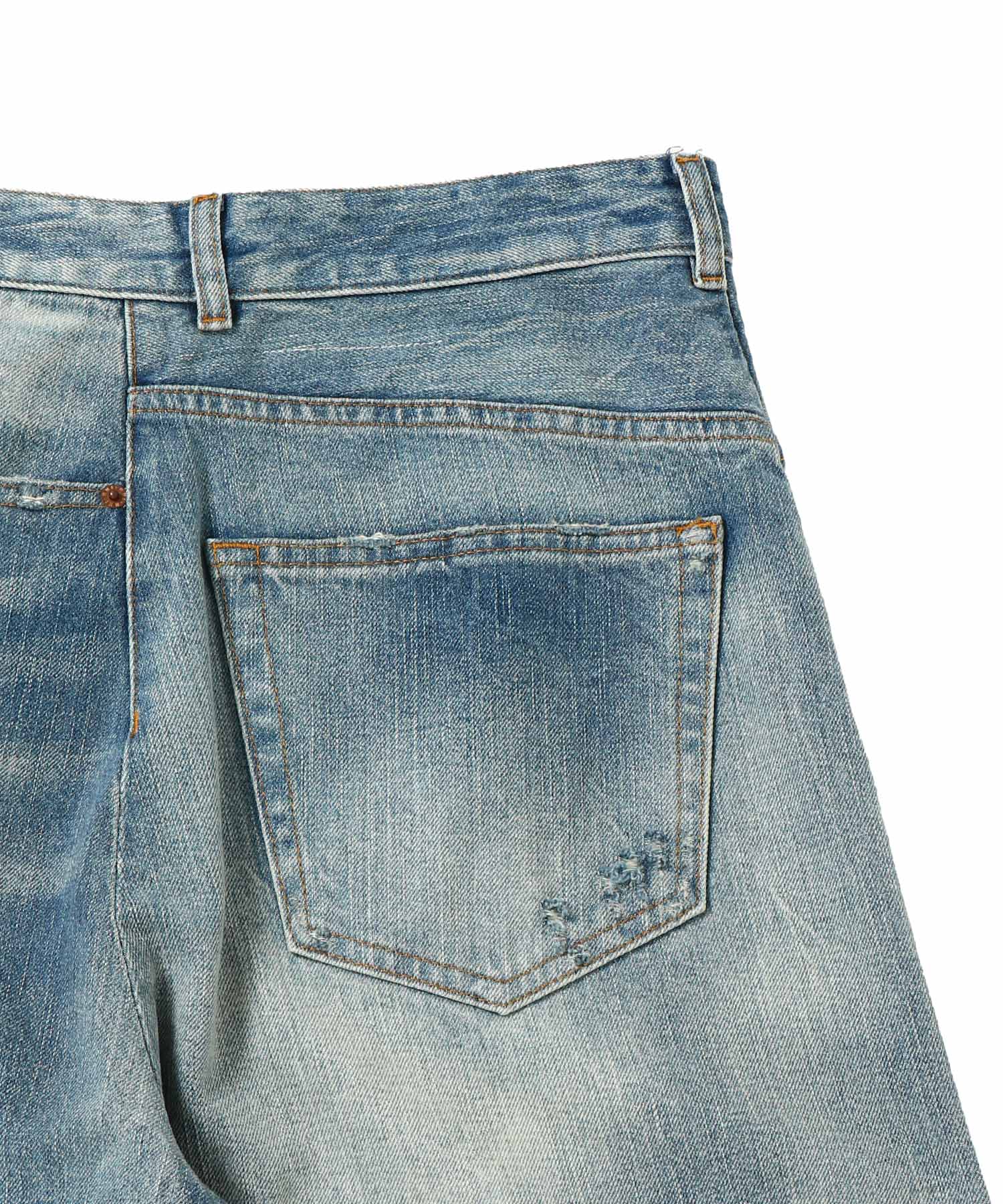 Pants 5 Pockets ツイストワイドレッグジーンズ