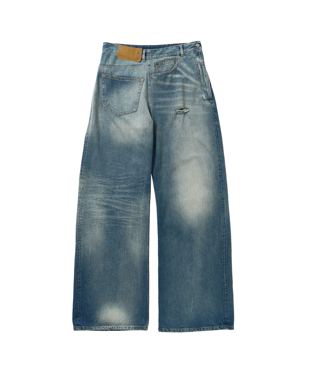 Pants 5 Pockets ツイストワイドレッグジーンズ