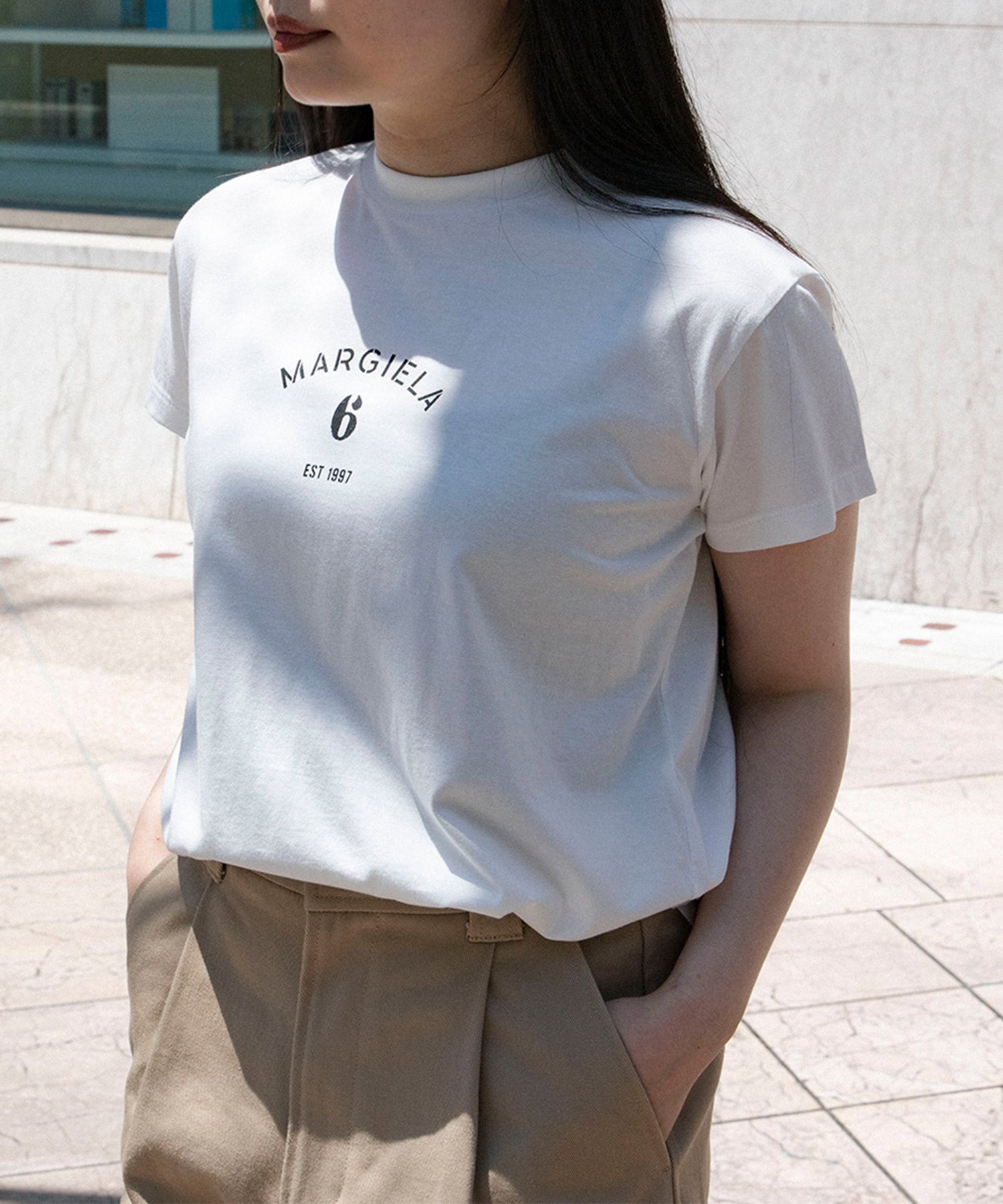 シグネチャー ジャージーTシャツ - MM6 MAISON MARGIELA (エムエム6