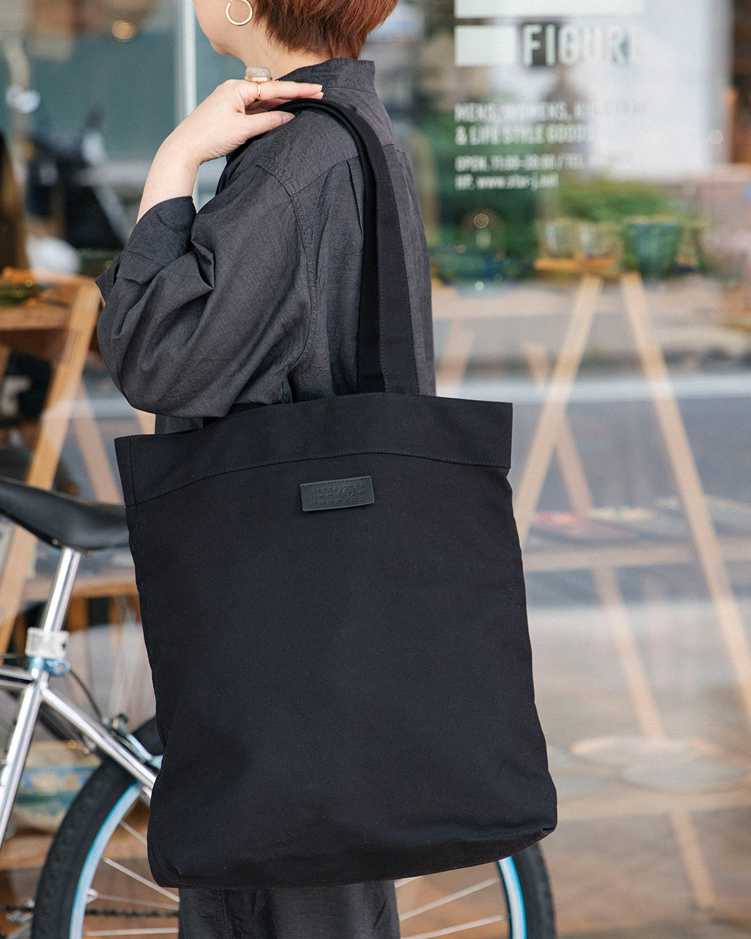 MM6 Maison Margielaリバーシックス キャンバス バッグ Maison Margiela エムエム 6 メゾンマルジェラ MM6 トートバッグ