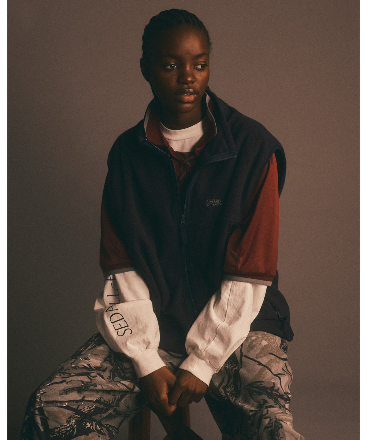 Fleece Full Zip Vest