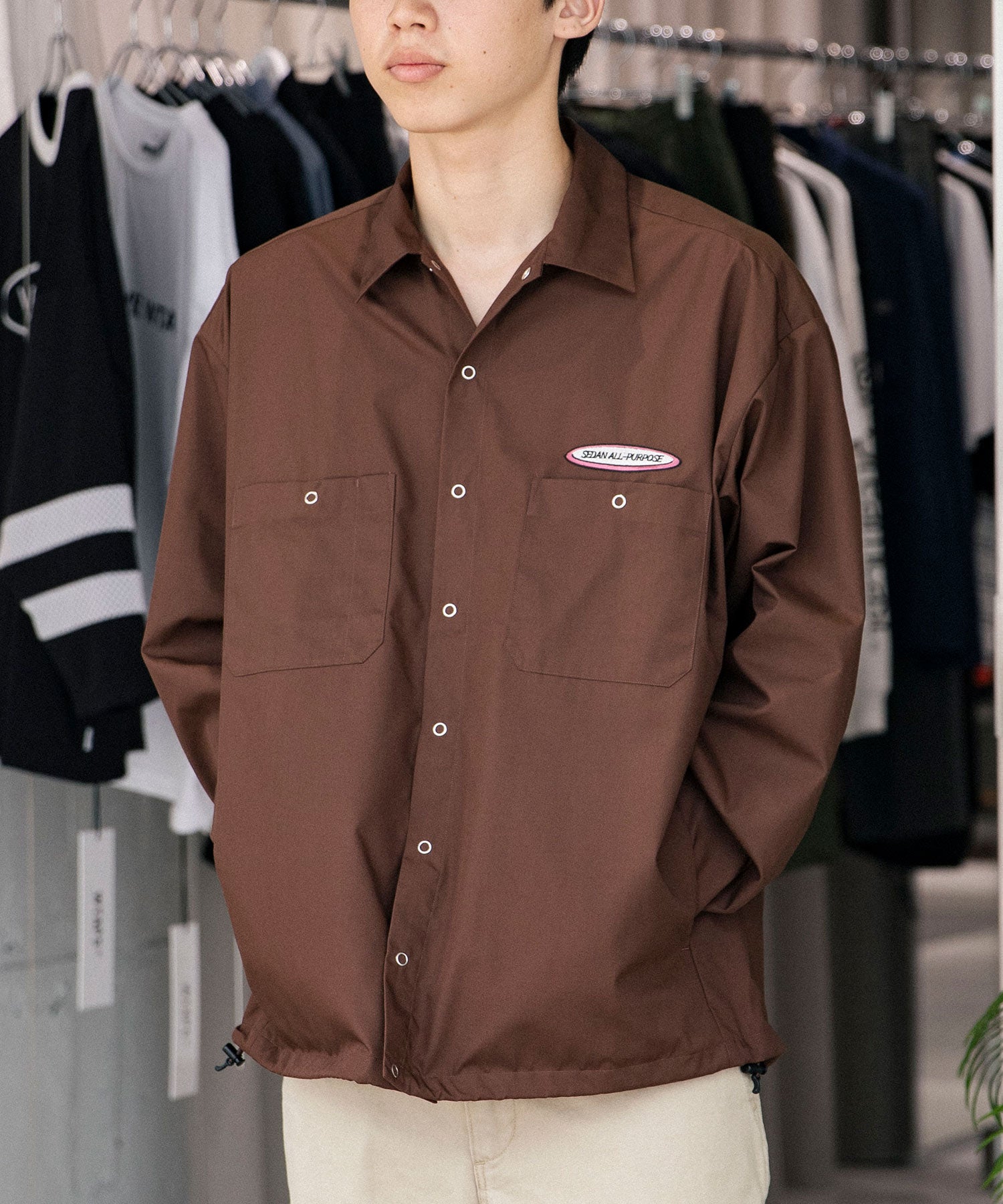 Oval Logo Work Shirt