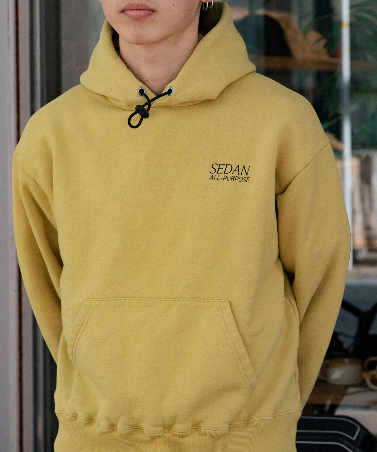 OG LOGO ELASTIC CORD HOODIE