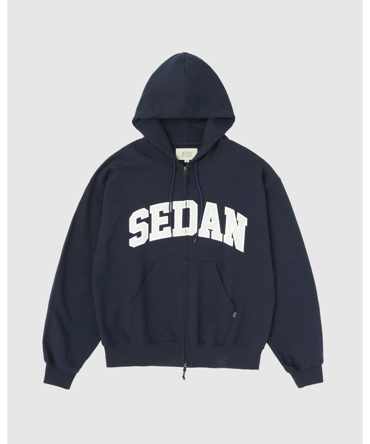 College Logo Full Zip Hoodie