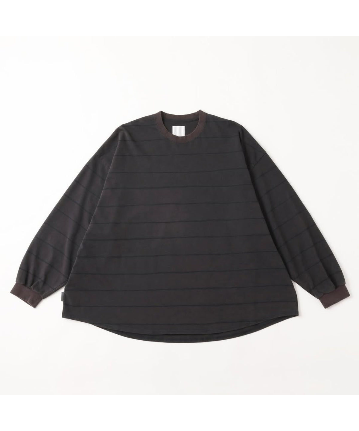 SIDE STRIPE SUPER BIG LS TEE (DISCHARGED)