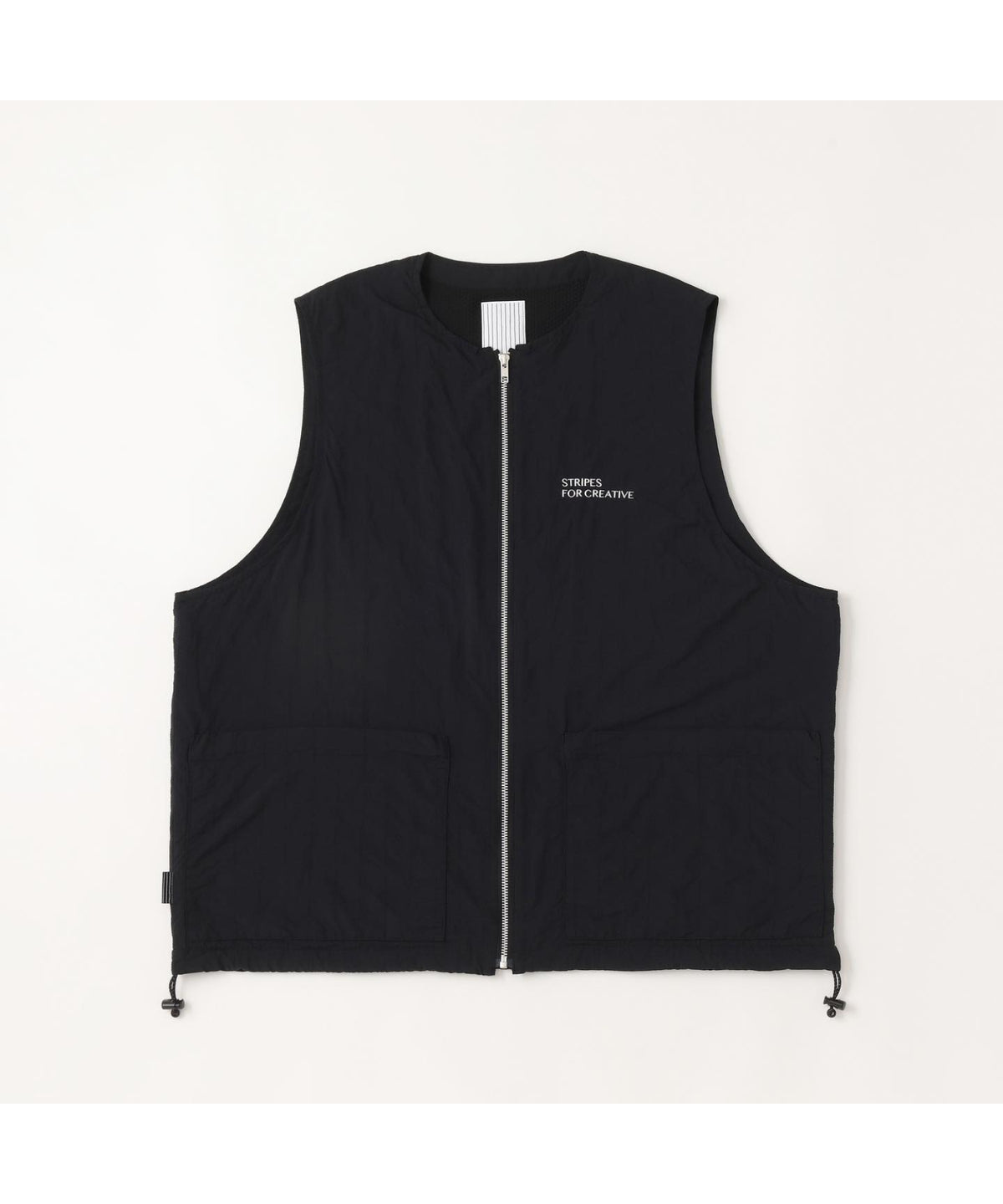 STITCHED ZIP VEST