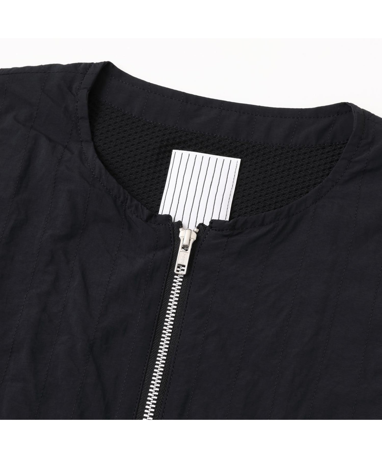 STITCHED ZIP VEST