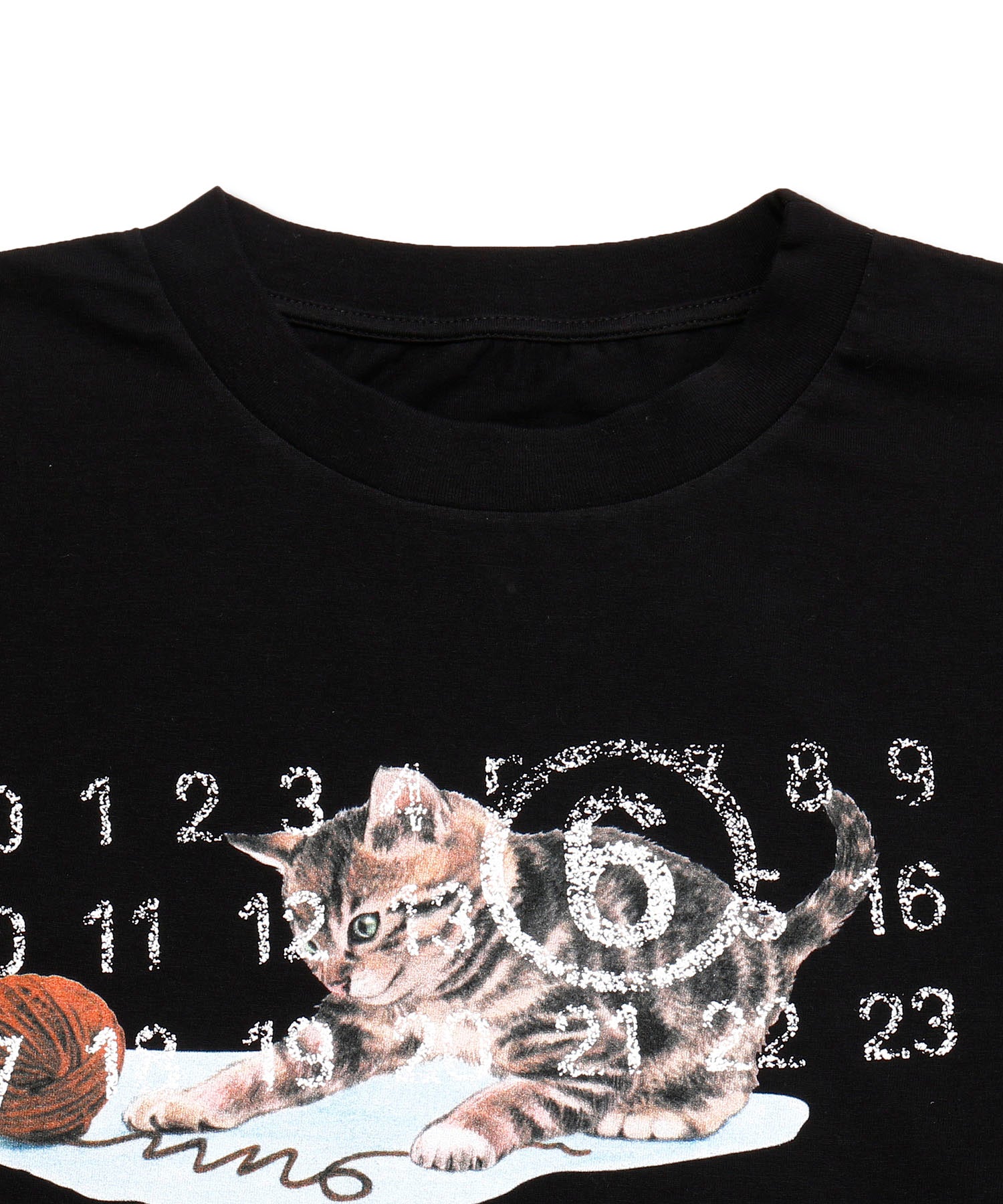 キャット&ラバー プリントTシャツ