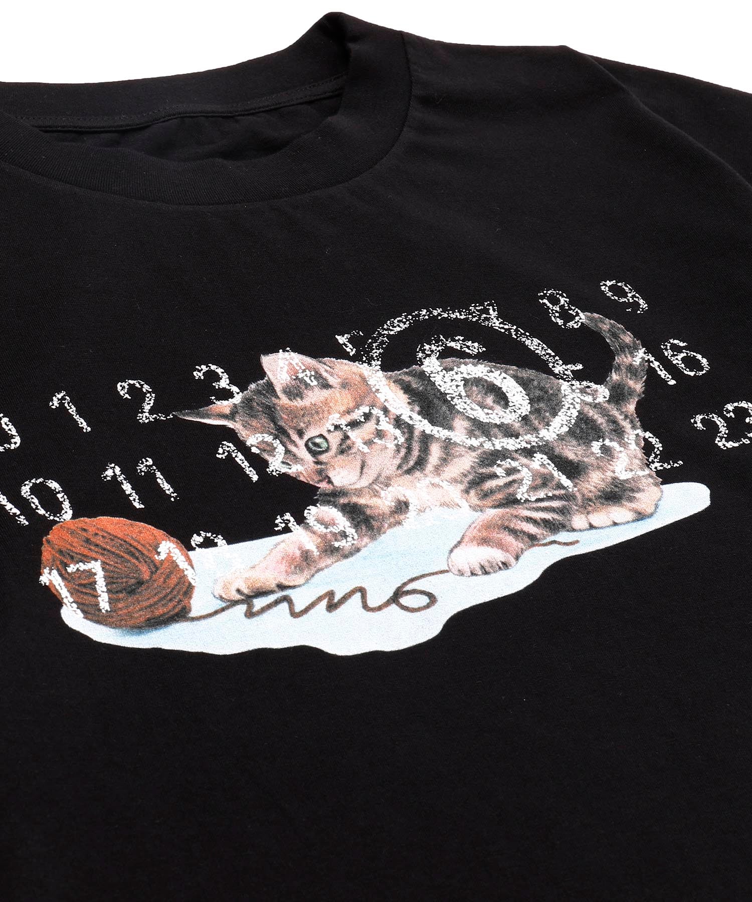 キャット&ラバー プリントTシャツ
