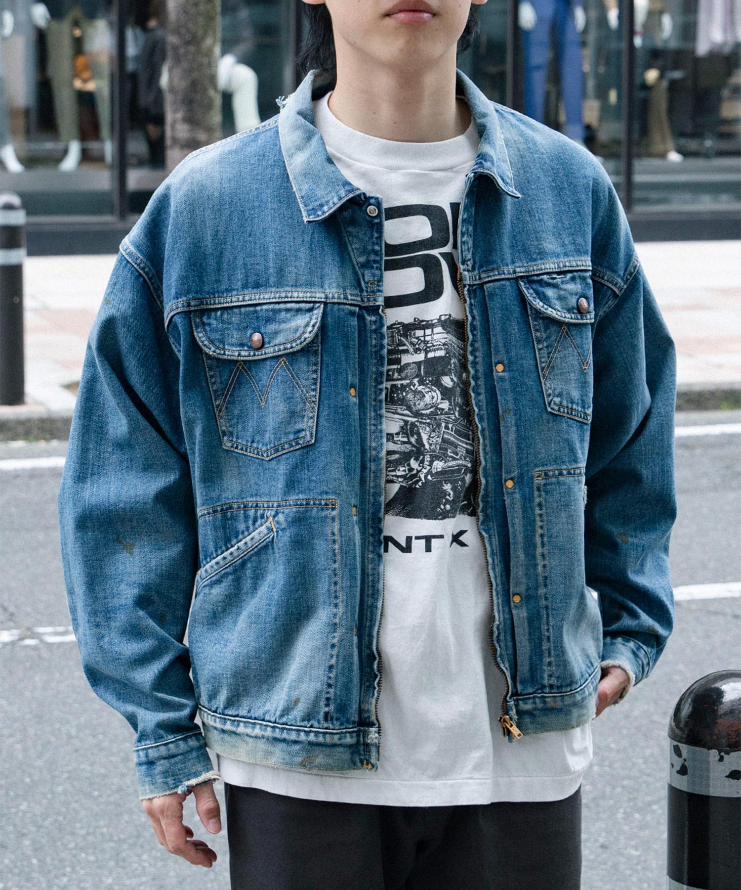 Denim Jacket/M/Blue - SAINT MXXXXXX (セントマイケル) - outer