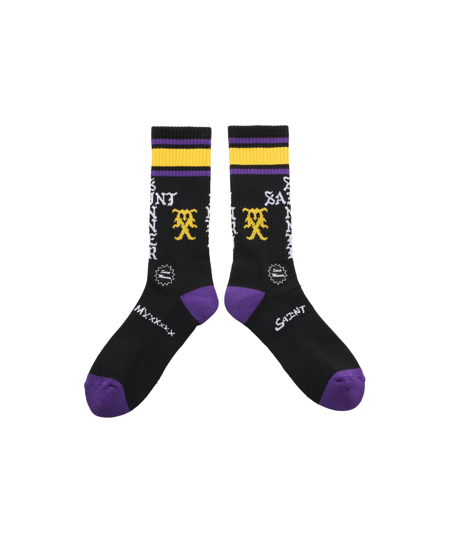 SOCKS / SINNER / BLACK+PURPLE
