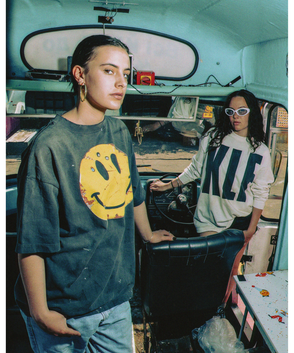 KLF_SS TEE / SMILE / BLACK