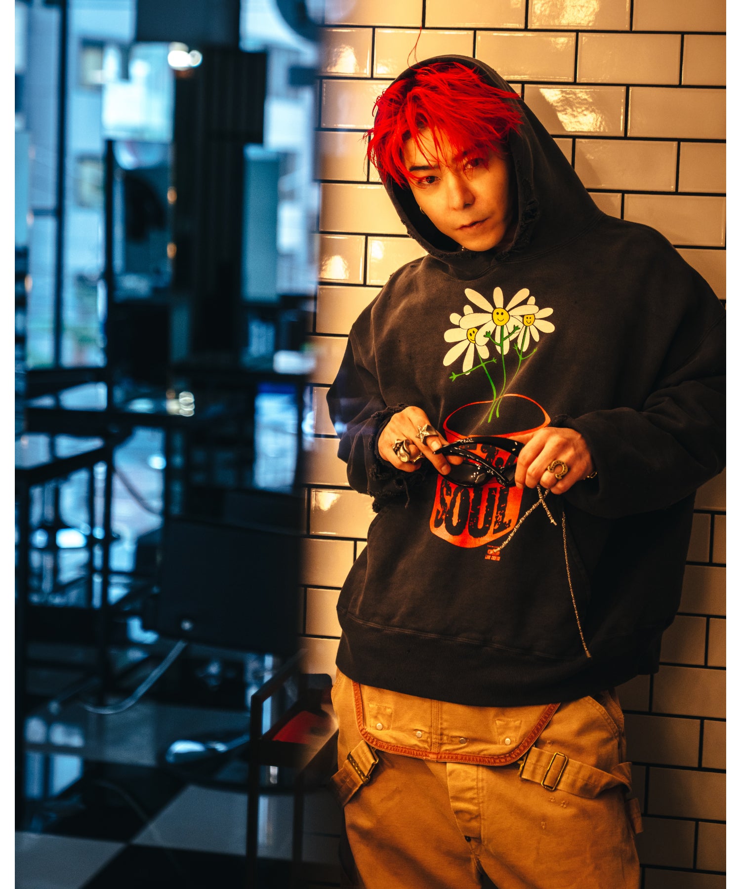 DLS_HOODIE / DE LA SOUL / BLACK