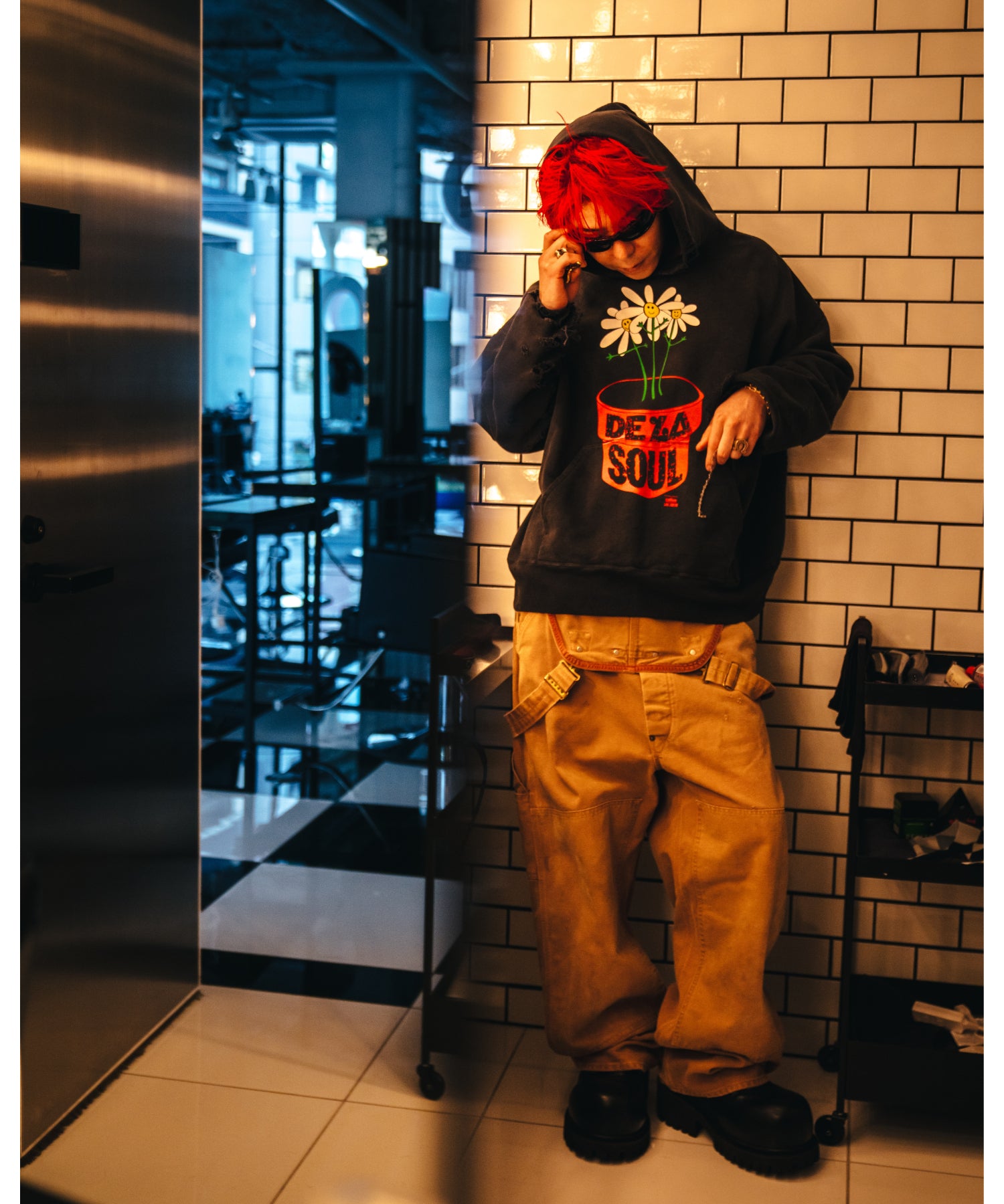DLS_HOODIE / DE LA SOUL / BLACK