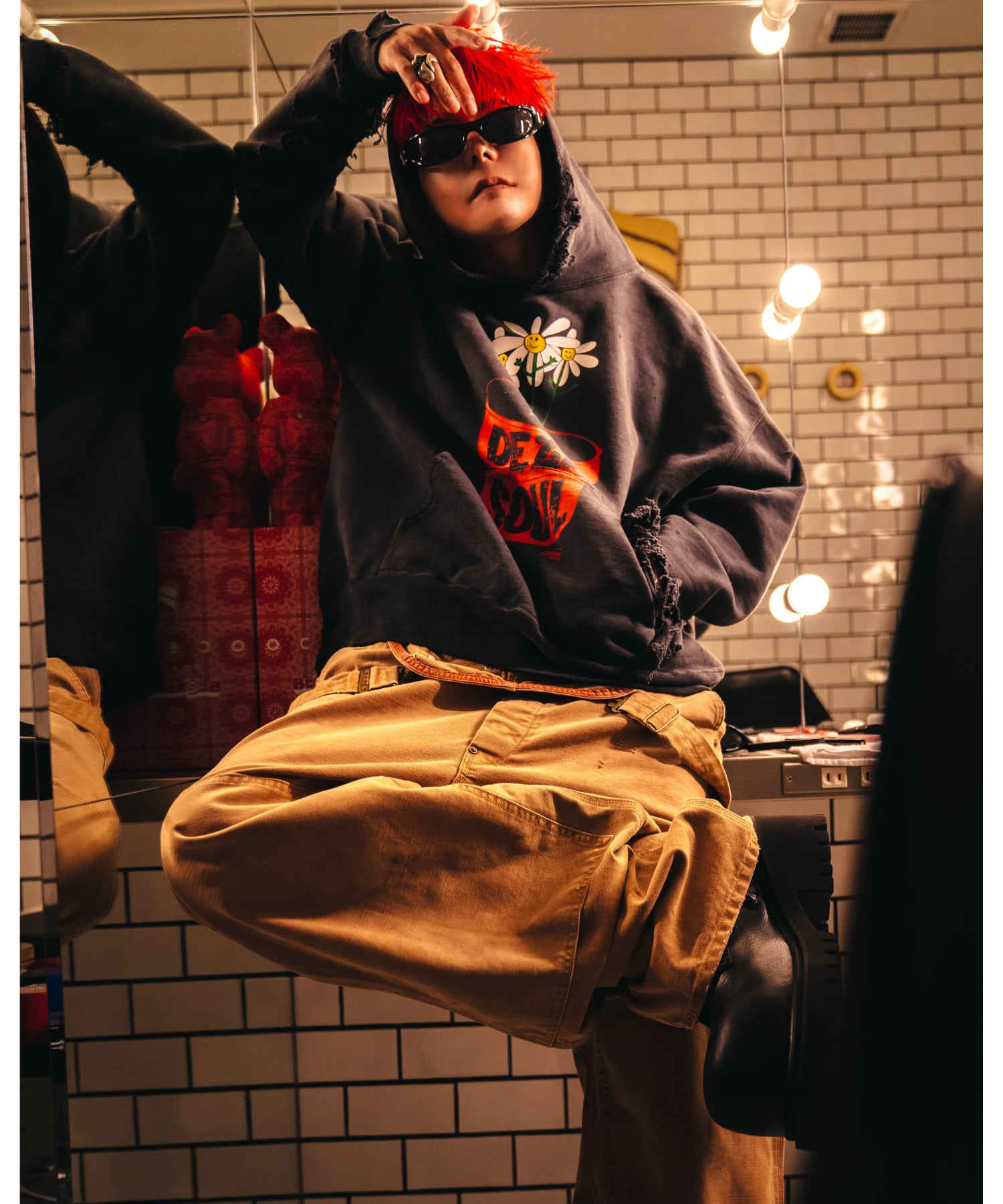 DLS_HOODIE / DE LA SOUL / BLACK