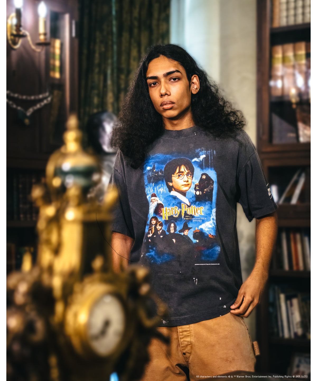 HP_SS TEE/PHILSPHR'S STONE/BK