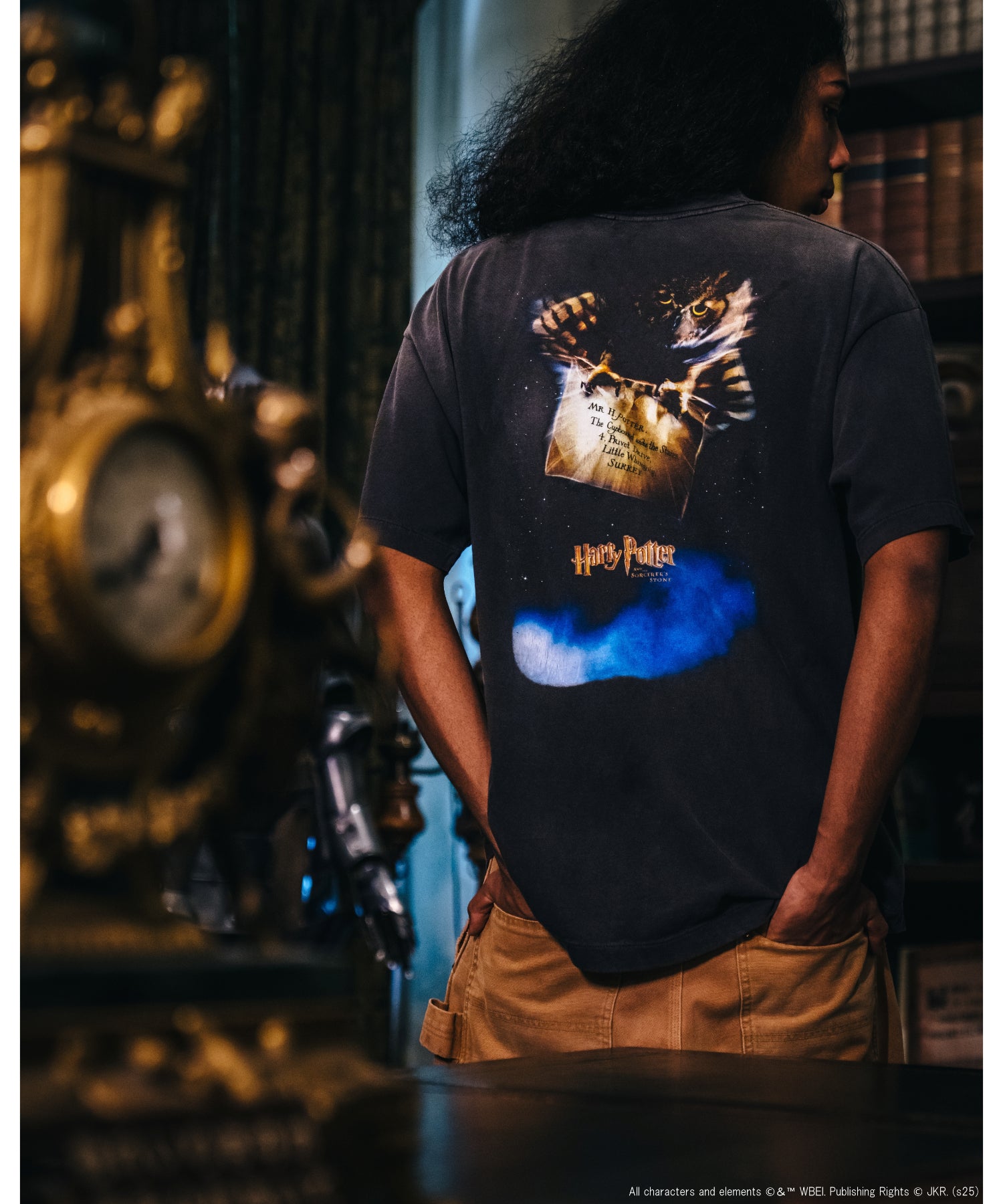 HP_SS TEE/PHILSPHR'S STONE/BK