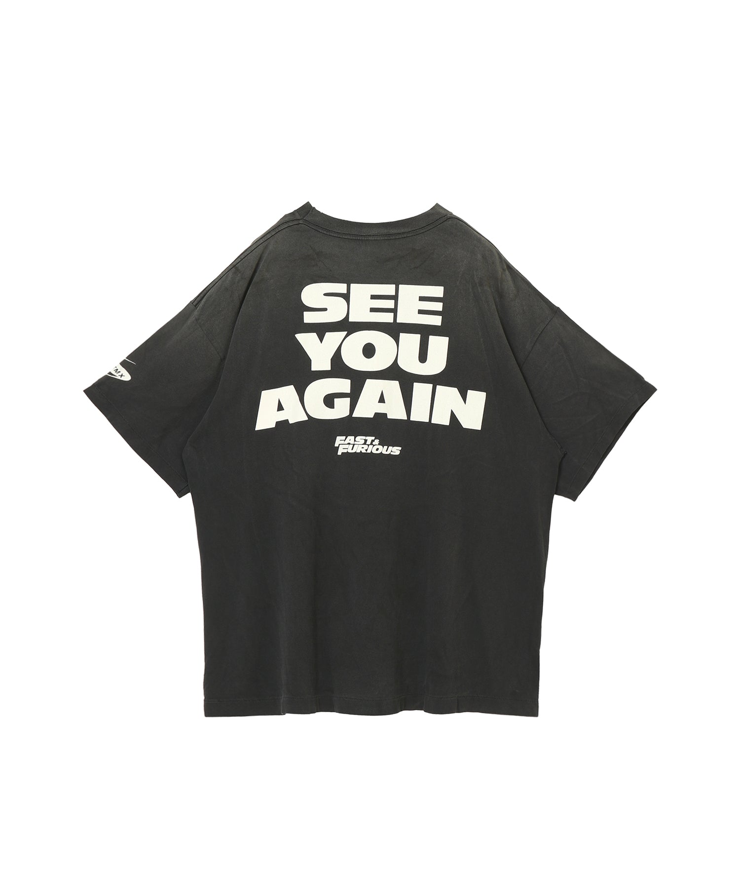 FF_SS TEE/FURIOUS 7/BLACK