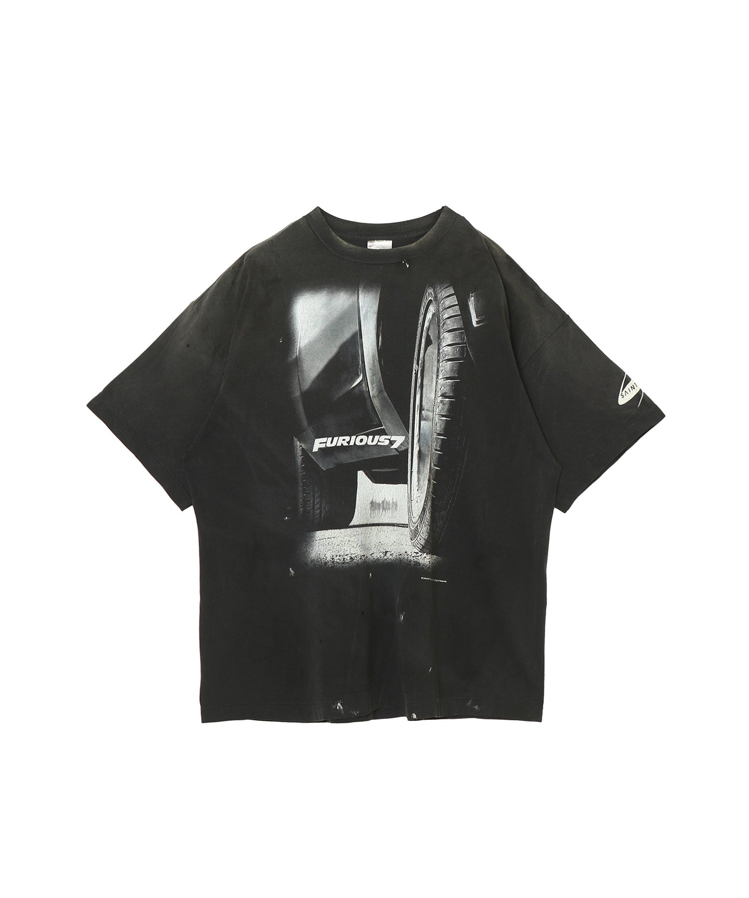 FF_SS TEE/FURIOUS 7/BLACK