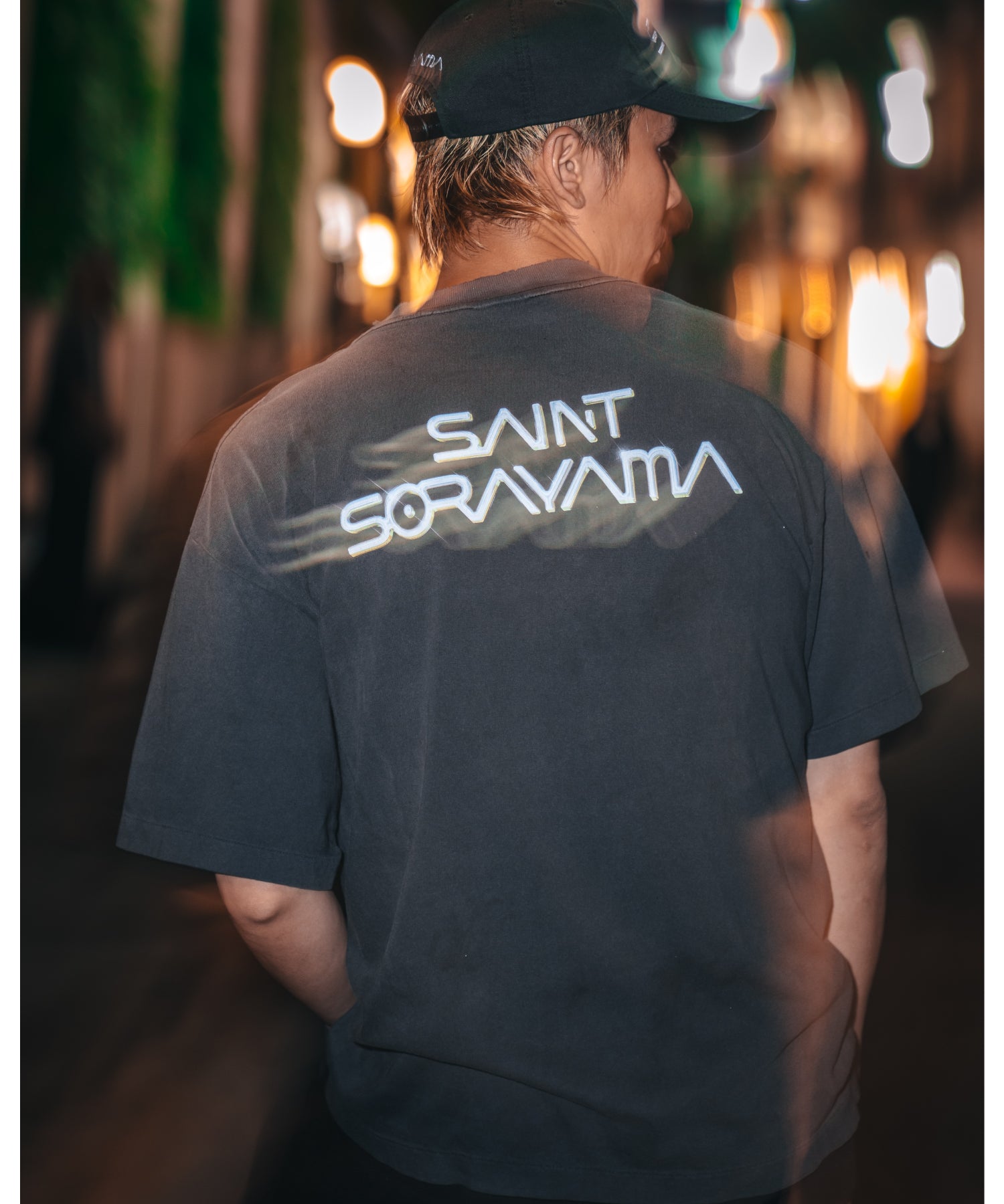 SRYM_SS TEE / MASK / BLACK