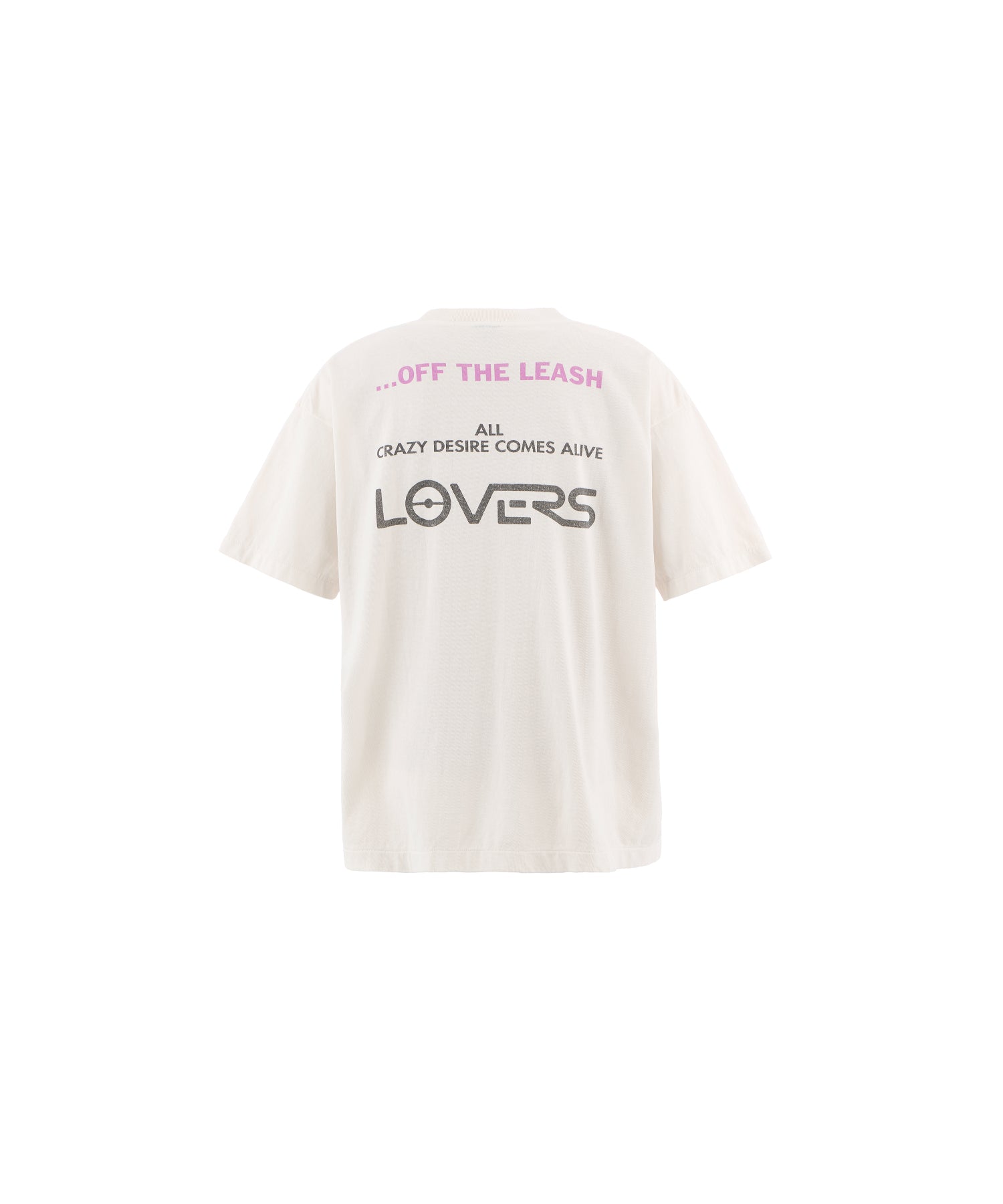 SRYM_SS TEE / LOVERS / WHITE