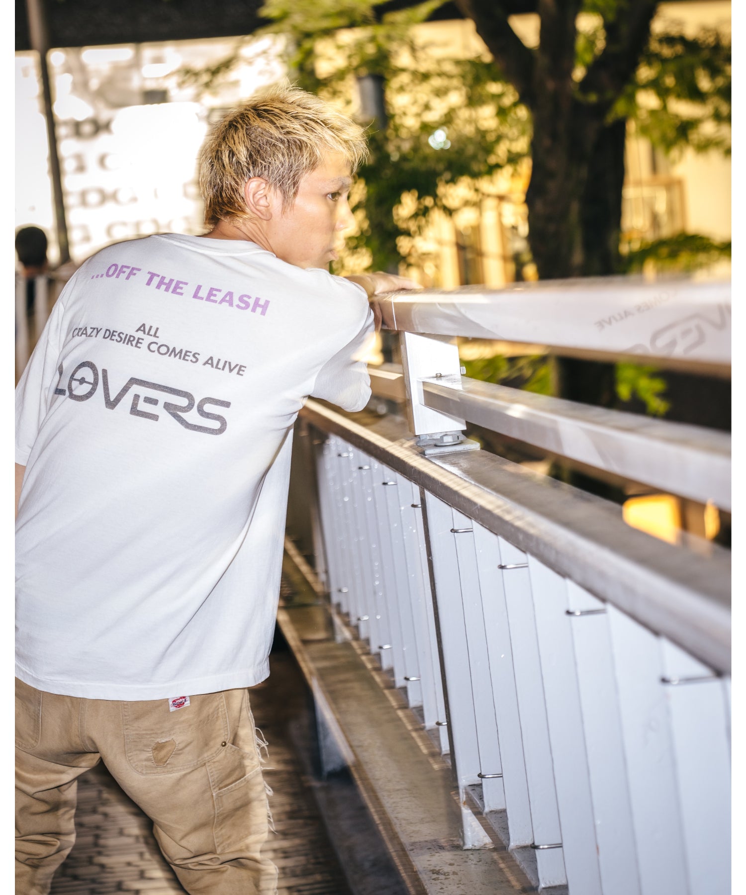 SRYM_SS TEE / LOVERS / WHITE