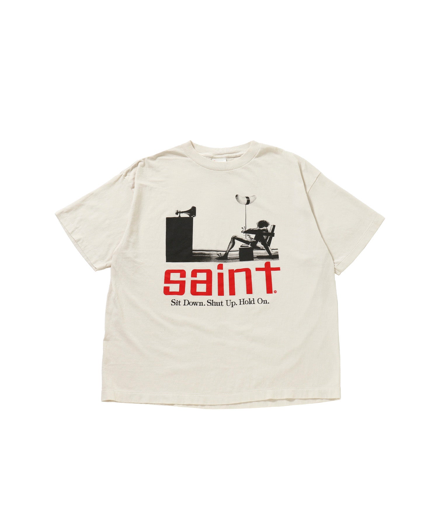 SS TEE / SAINT / WHITE
